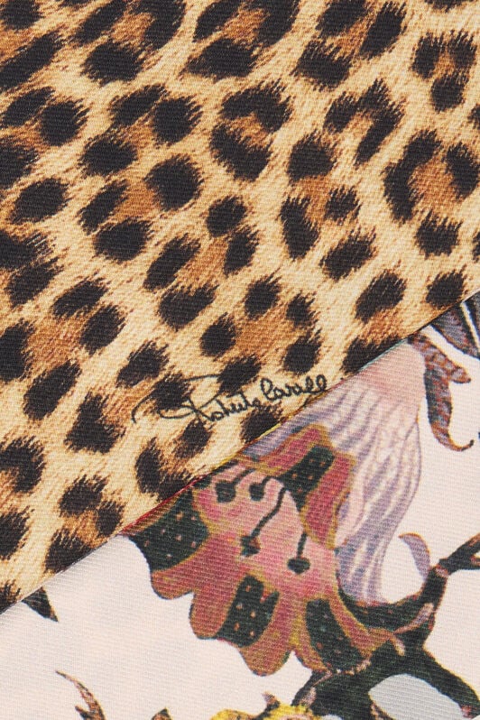 RC Seiden-Haarband mit Florentine Flowers-Print MULTICOLOR WQI006-OZR29