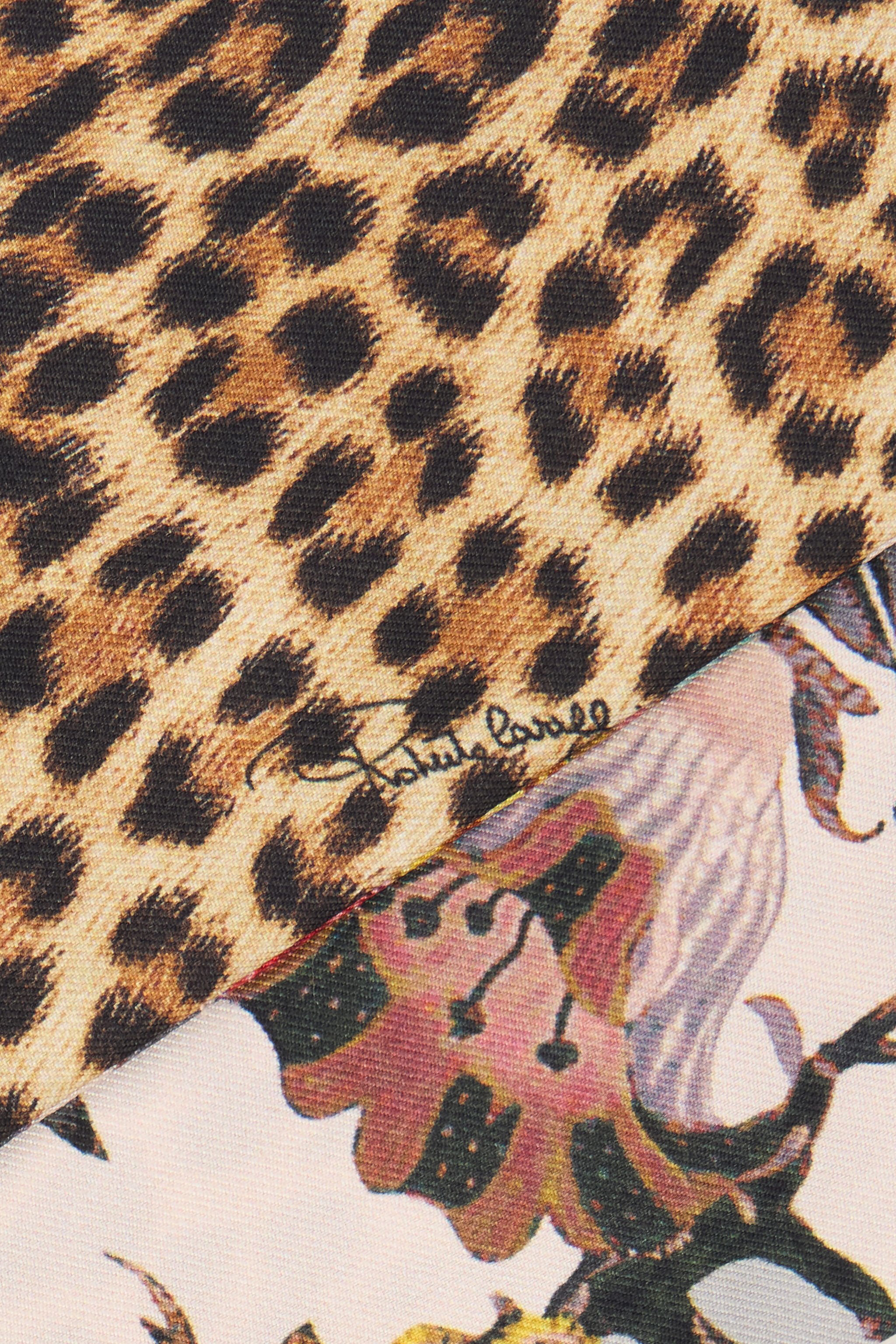 RC Seiden-Haarband mit Florentine Flowers-Print MULTICOLOR WQI006-OZR29