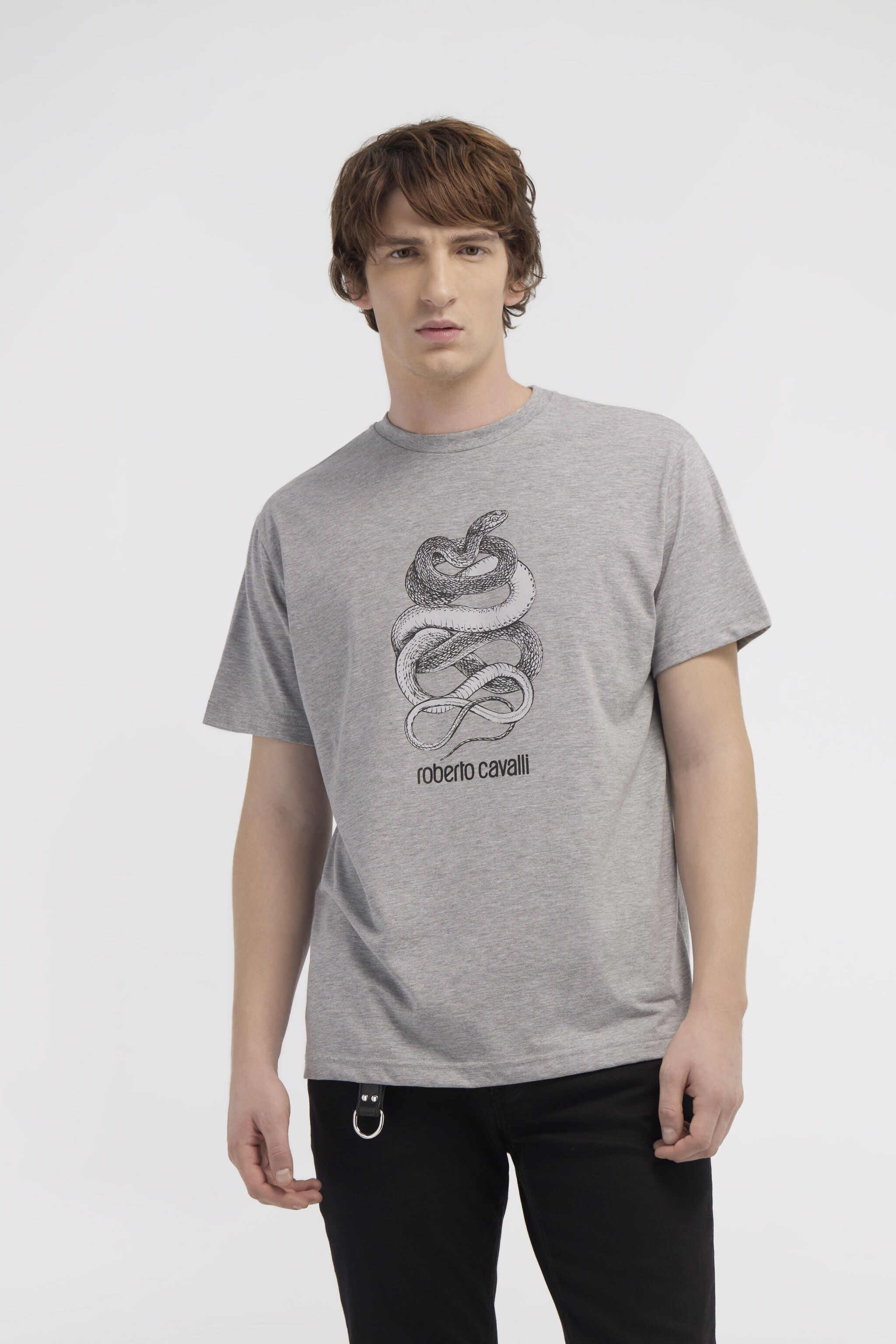 RC T-shirt with Snake print Gray NOT60S-JD016