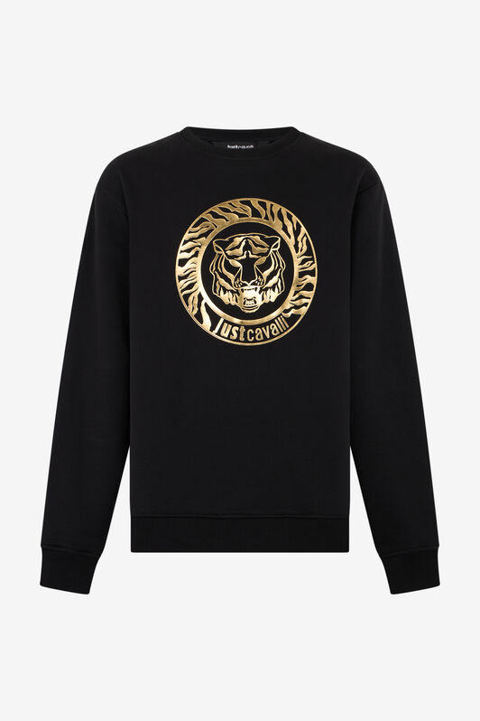 JC Black Sweatshirt BLACK/GOLD RRT972-RR234