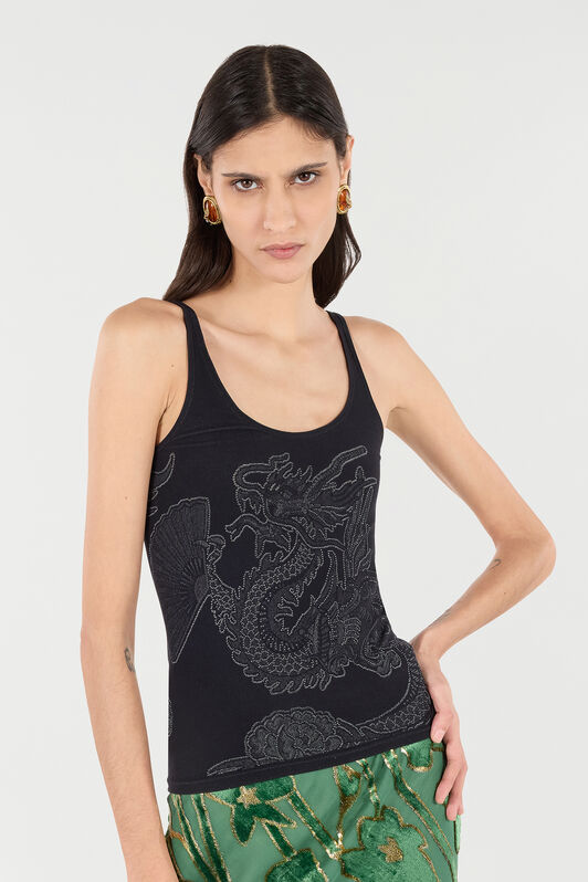 RC Top with Dragon RC Top with Dragon Black VKT60C-MA001