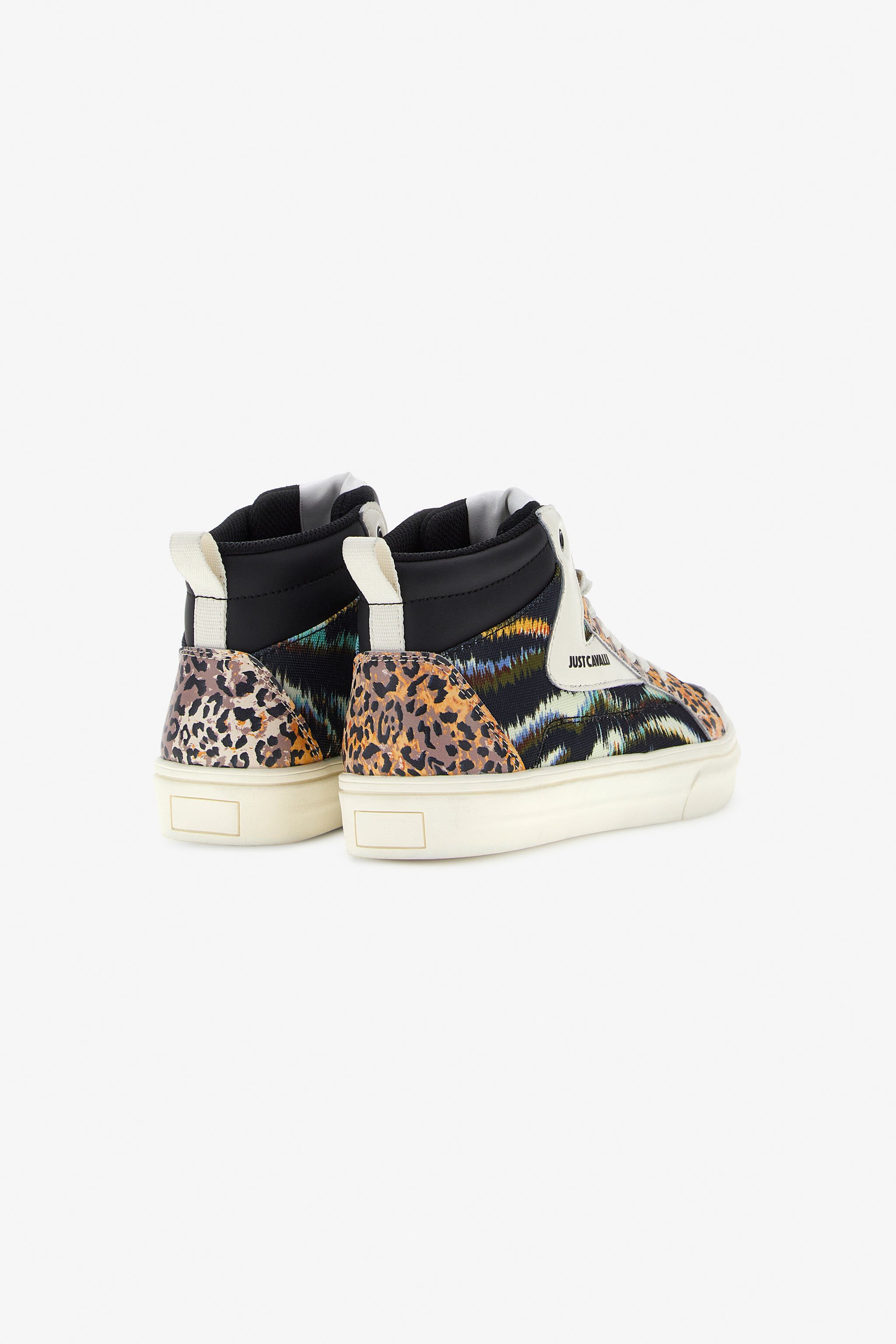 JC Just Cavalli sneakers Bleu clair/Noir SFS117-SF446