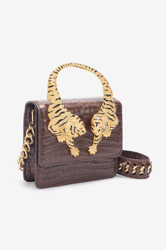 RC Medium Roar Bag Marron foncé SKB023-PZ975
