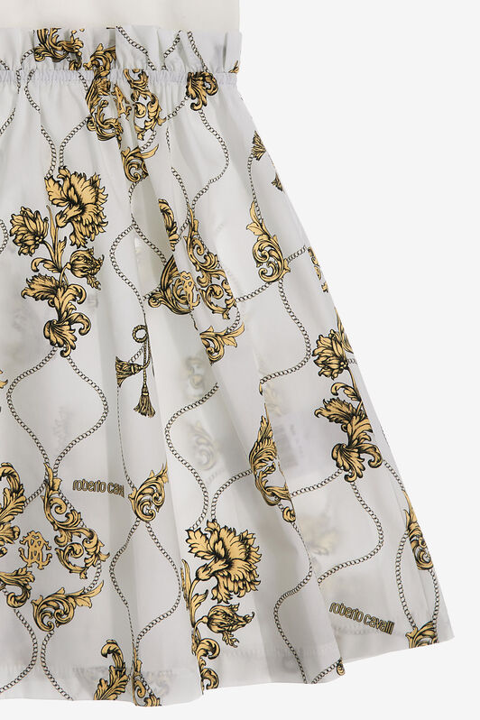 JU Printed dress JU Printed dress White SJT119-JD001