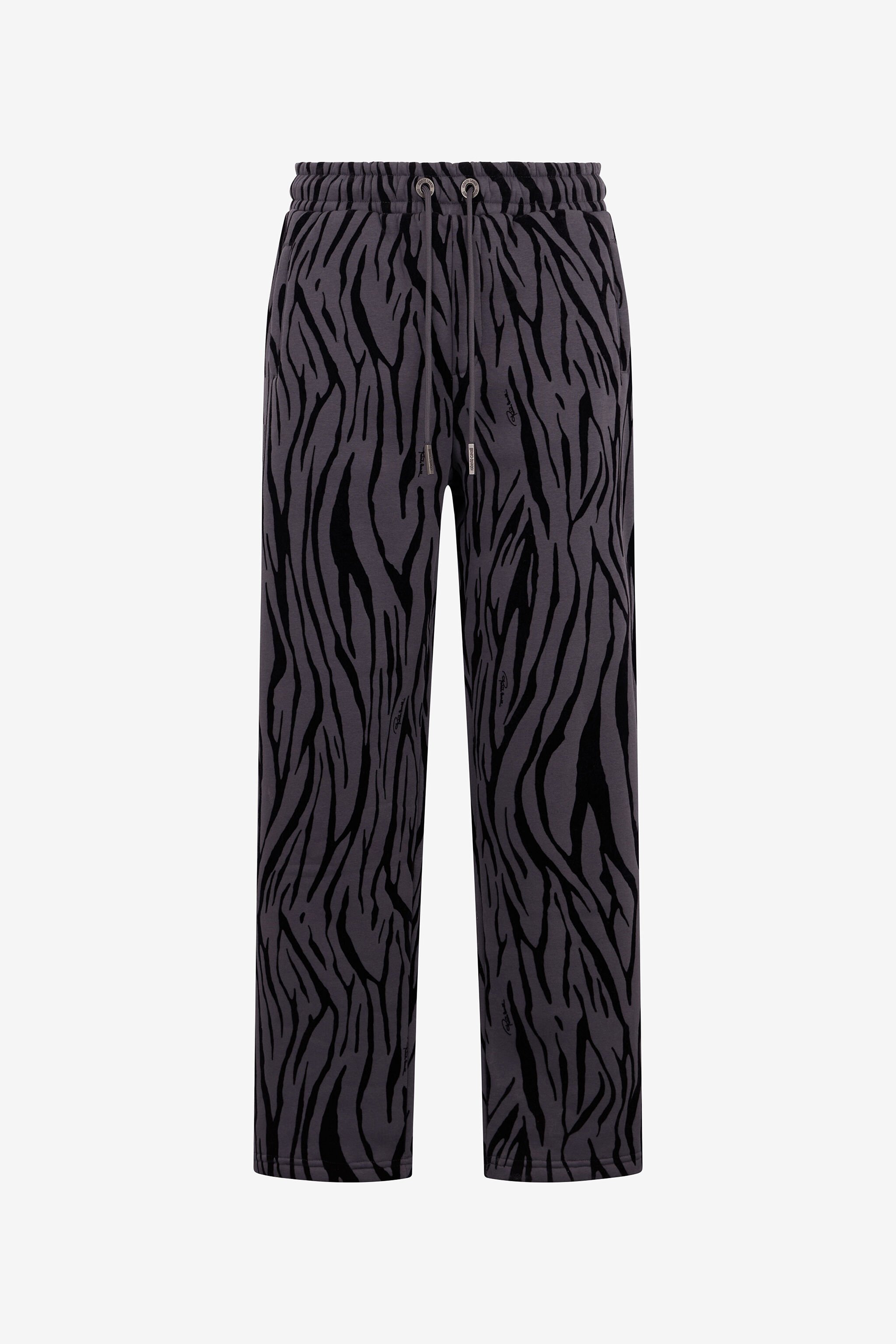 RC Joggers Con Stampa Animalier Floccata RC Joggers Con Stampa Animalier Floccata BLACK ROT20D-5OS30