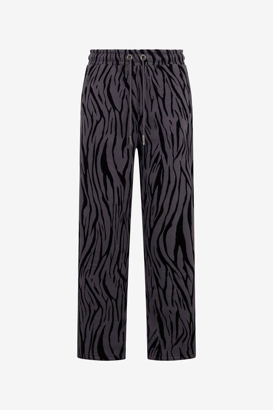 RC Joggers Con Stampa Animalier Floccata RC Joggers Con Stampa Animalier Floccata BLACK ROT20D-5OS30