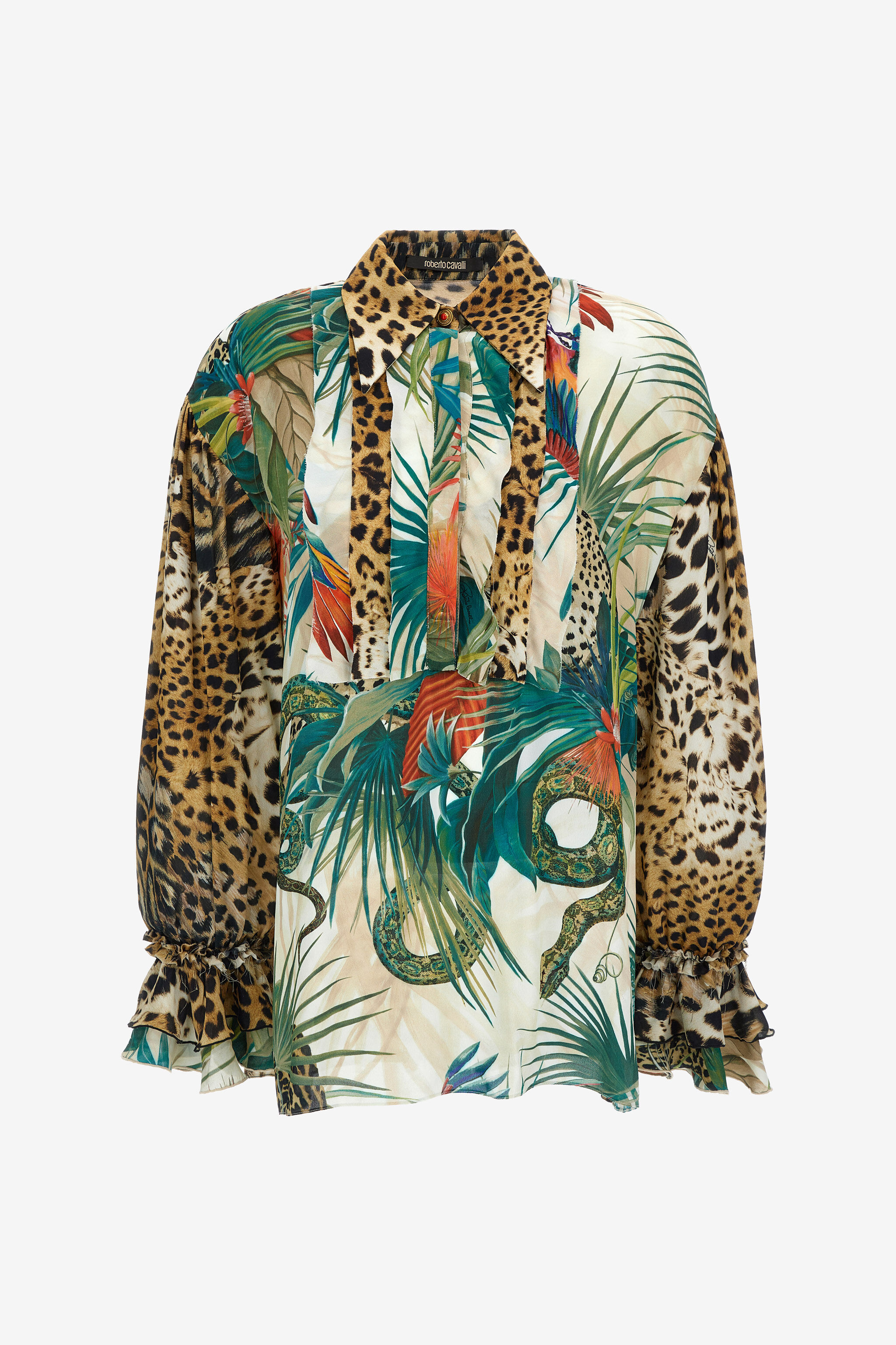 RC Jungle print shirt Green SKT700-7HI88