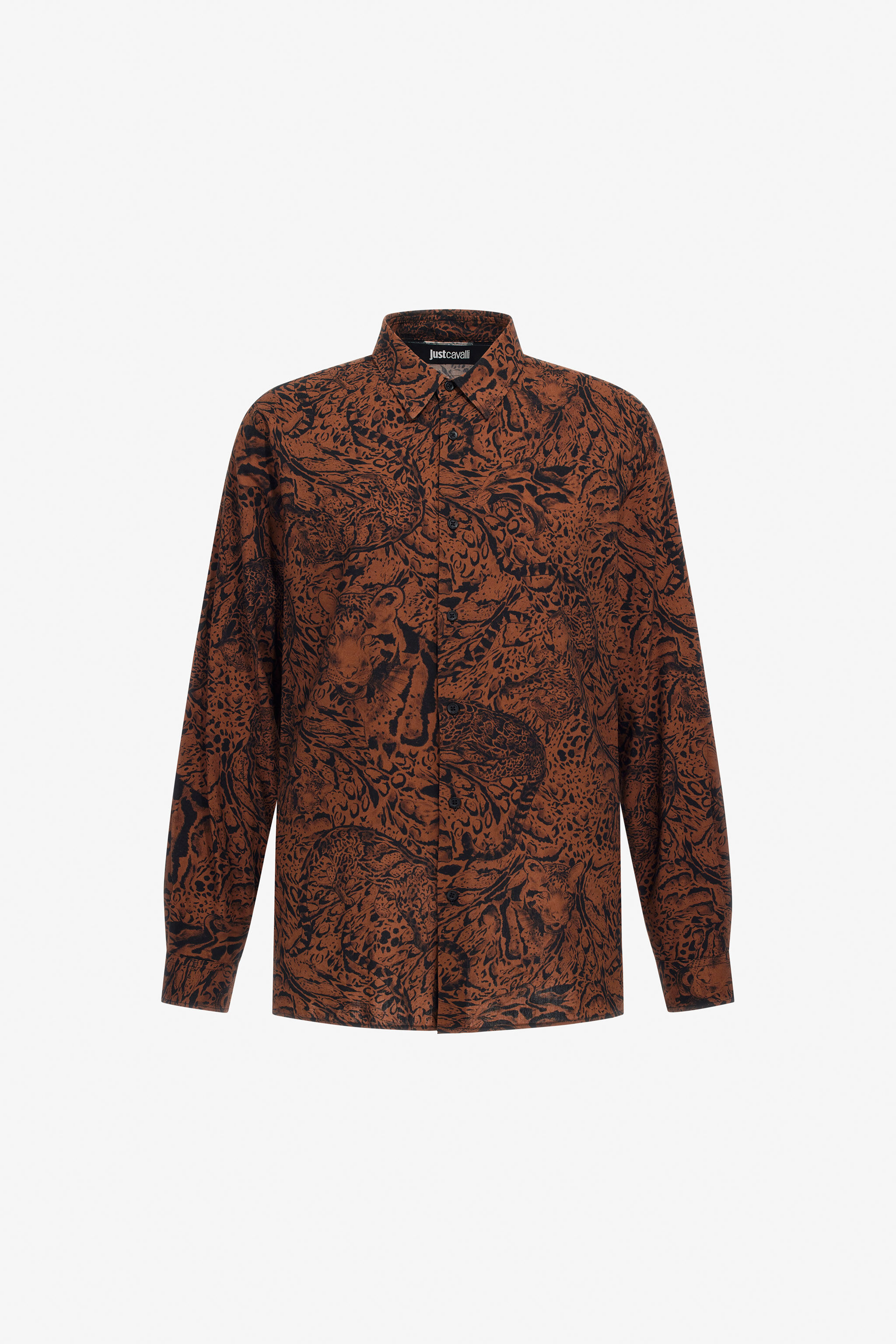JC Just Cavalli Shirt Marron TFM009-TF080