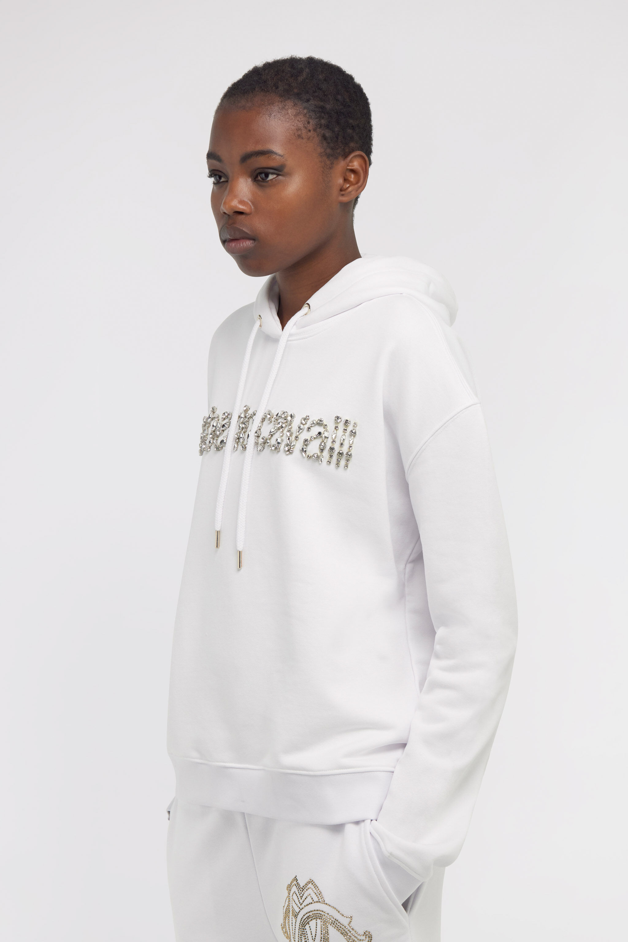 RC Sweatshirt with Logo White NOT68C-CF052