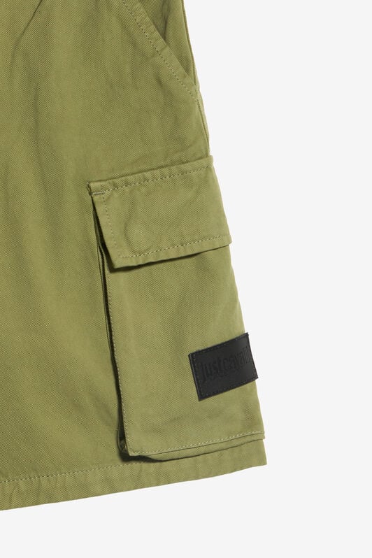 JC Grüne Baumwoll-Shorts CALLISTE GREEN WFT20J-MG019