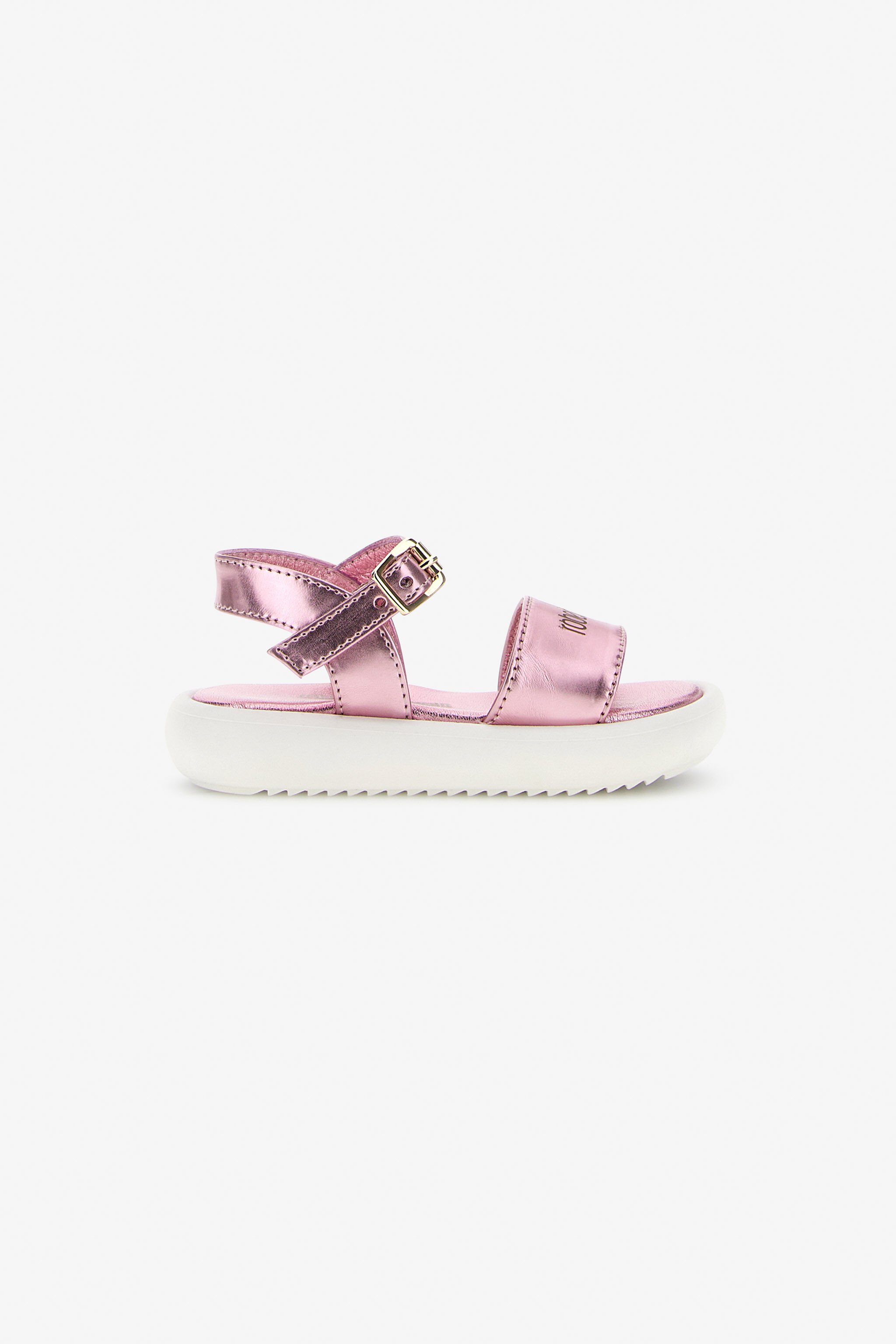 JU Sandali con logo RC OLD PINK SJS00A-AB076