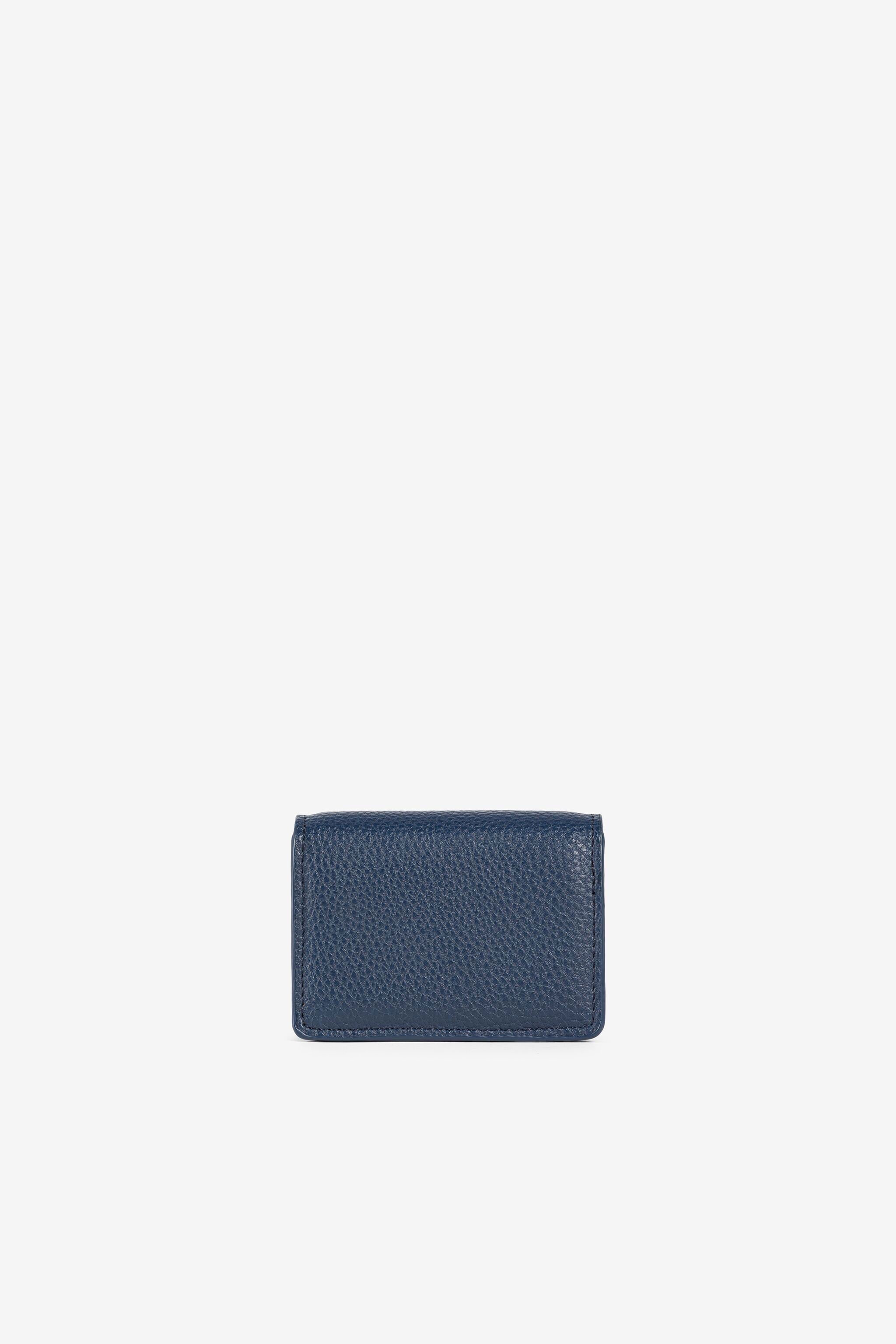 RC Portafoglio con Monogram RC Blu scuro JSA006-AB001