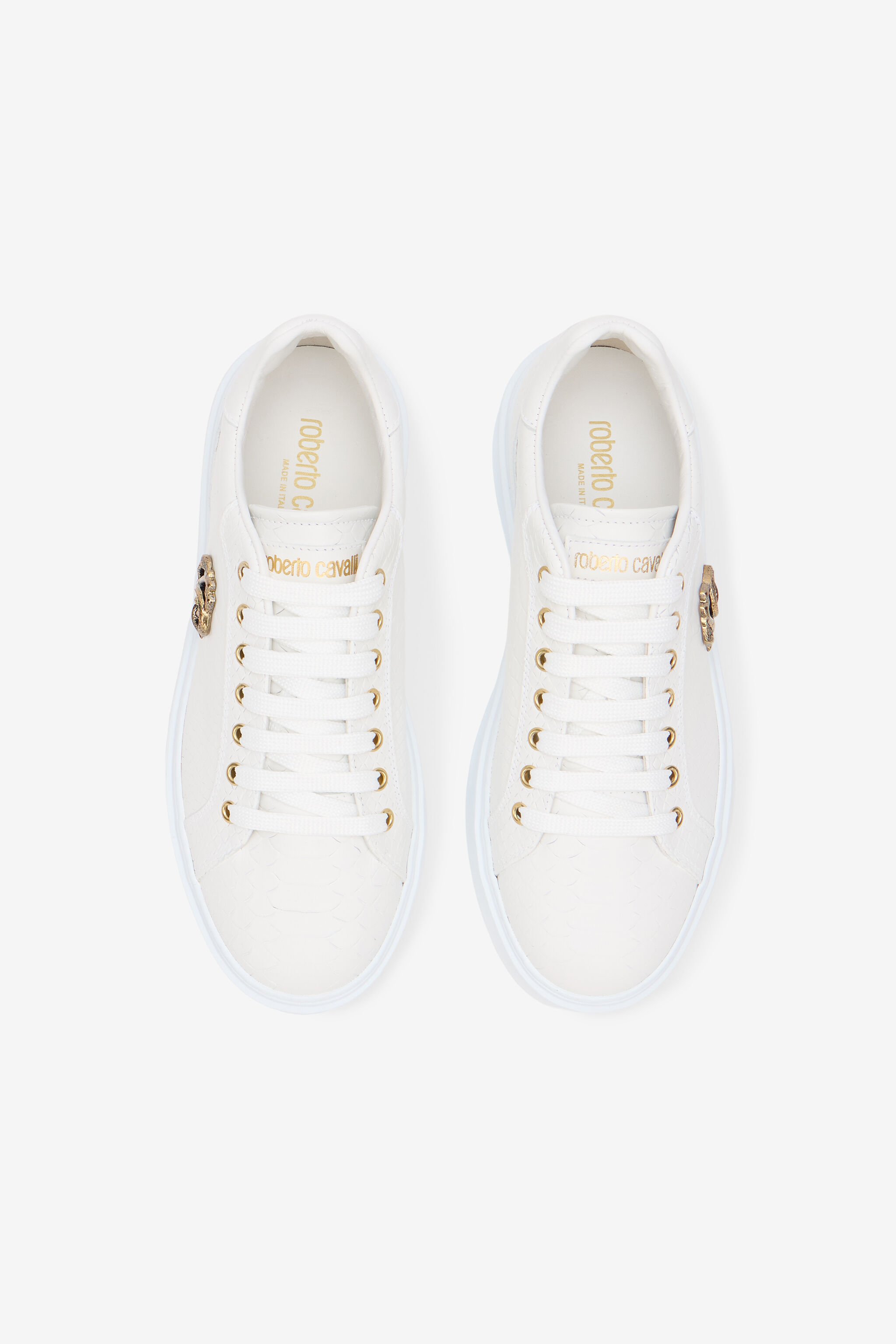 RC Sneaker Con Mirror Snake Monogram RC Sneaker Con Mirror Snake Monogram WHITE SOS00E-PZ004