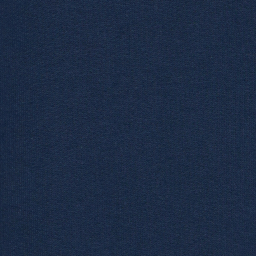 JU Sweat-Shirt Avec Lettrage Contrastant Bleu foncé UJT68D-CF050