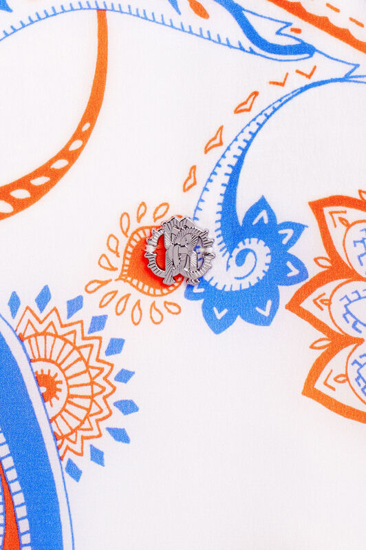 JU Lizard Bandana print top Orange IJT706-SQP82