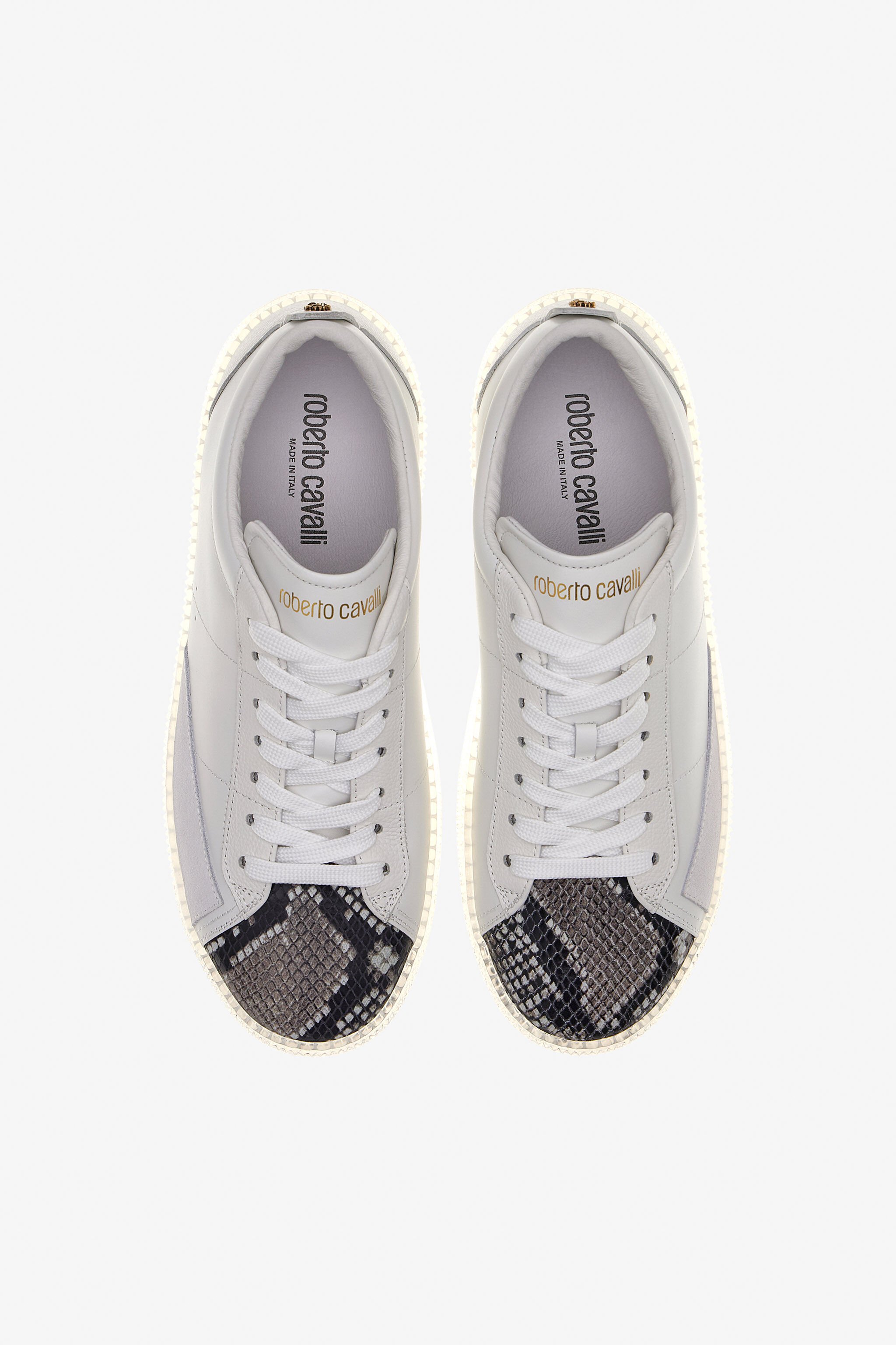 RC Sneakers with transparent sole White SRS041-PZA88