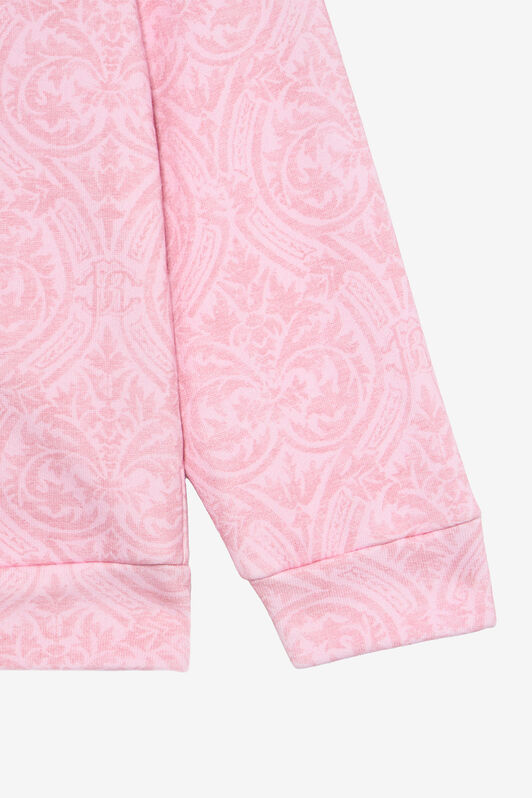 JU Felpa Rosa Baby Con Stampa Floreale BABY ROSE VJT69F-5OP28