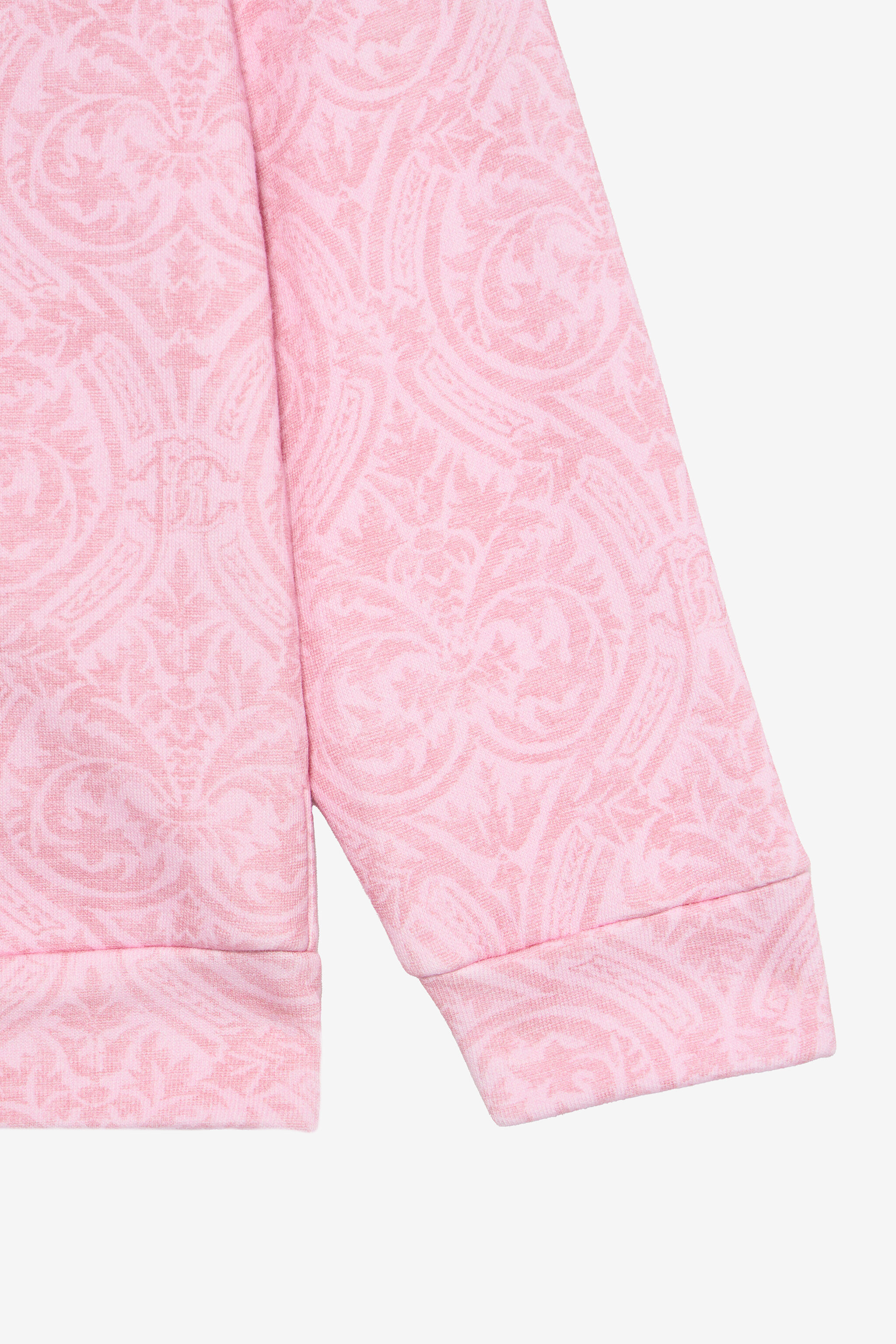 JU Felpa Rosa Baby Con Stampa Floreale BABY ROSE VJT69F-5OP28