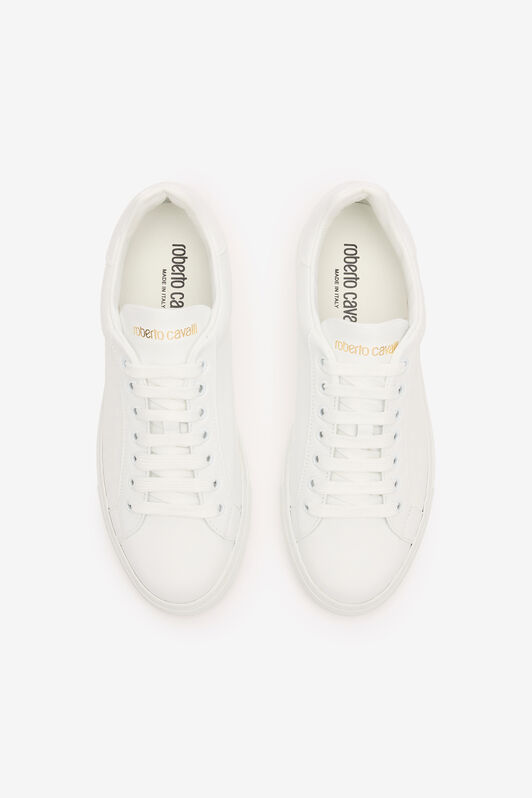 RC Sneakers with All-Over RC Monogram White POS01C-PZ085