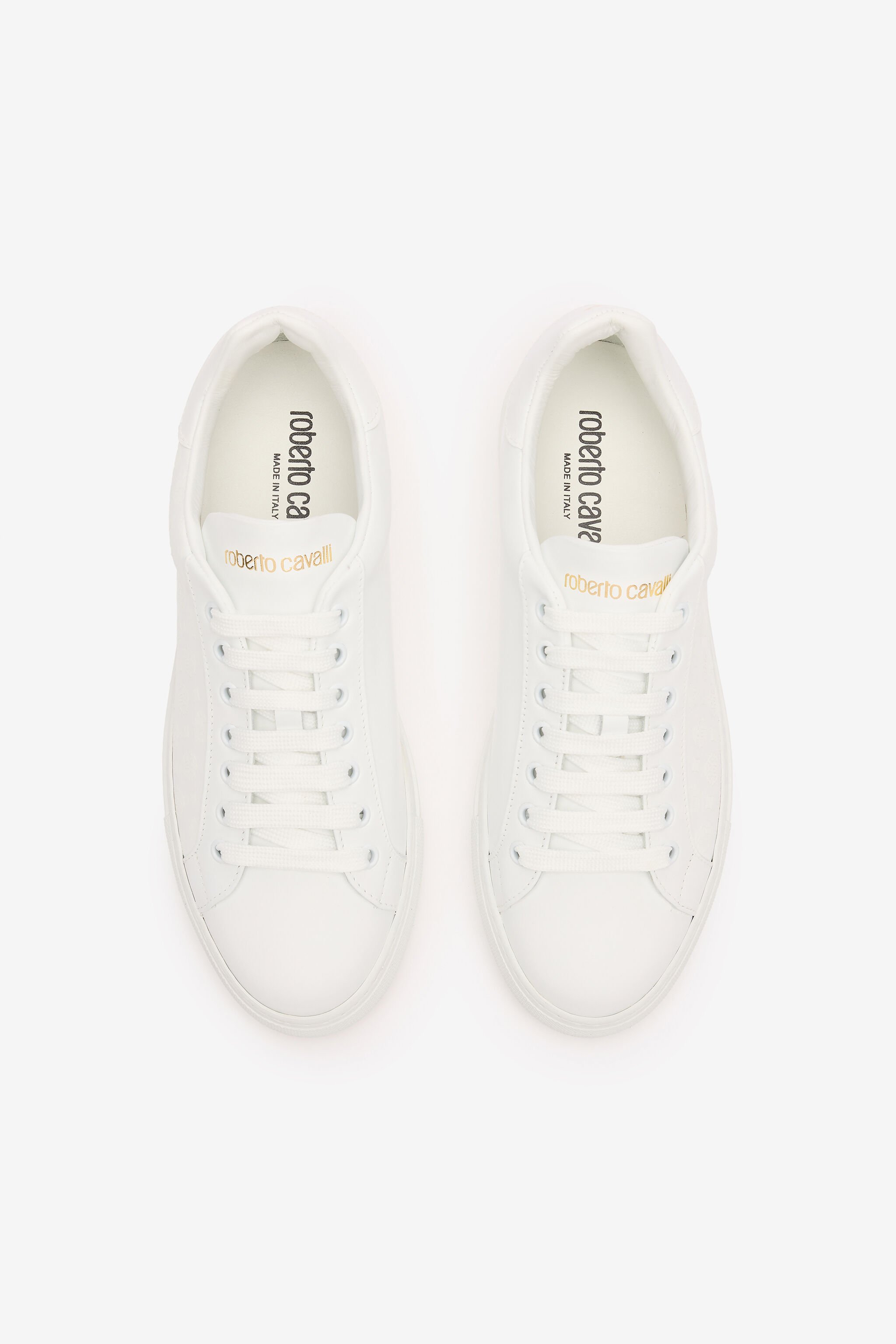 RC Sneakers with All-Over RC Monogram White POS01C-PZ085