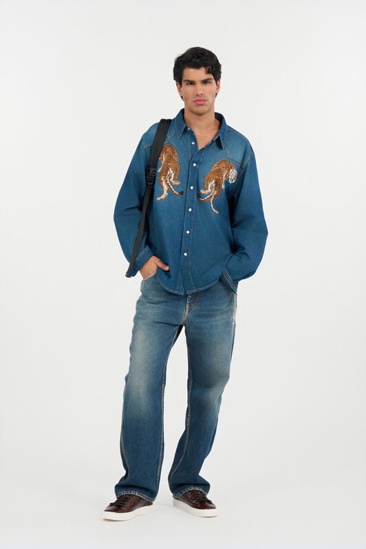 RC Jeans aus gewaschenem Denim ENDLESS SKY WNJ210-DAR37