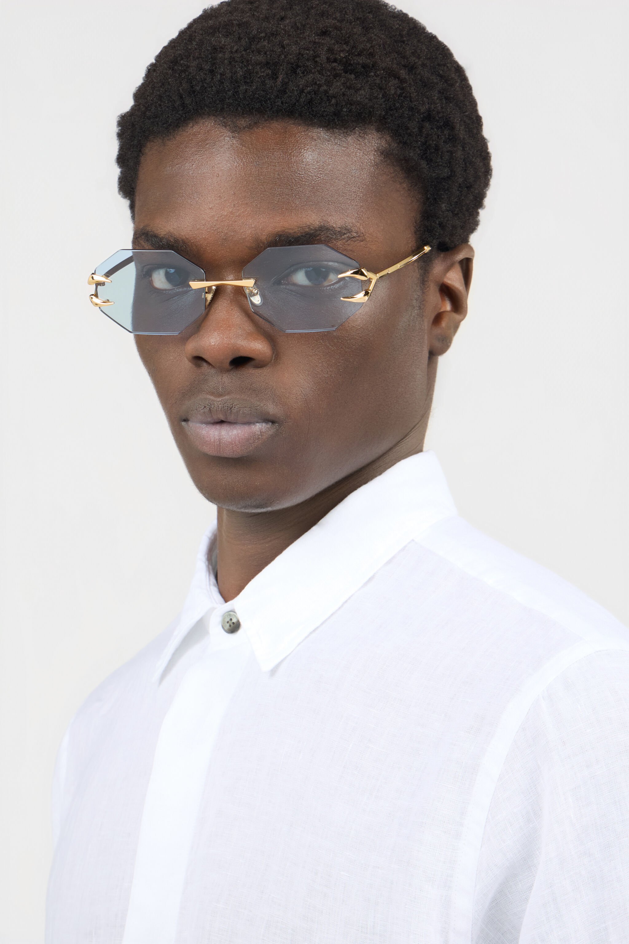 RC Roberto Cavalli Sunglasses Fang Collection YELLOW GOLD PD1327-PD193