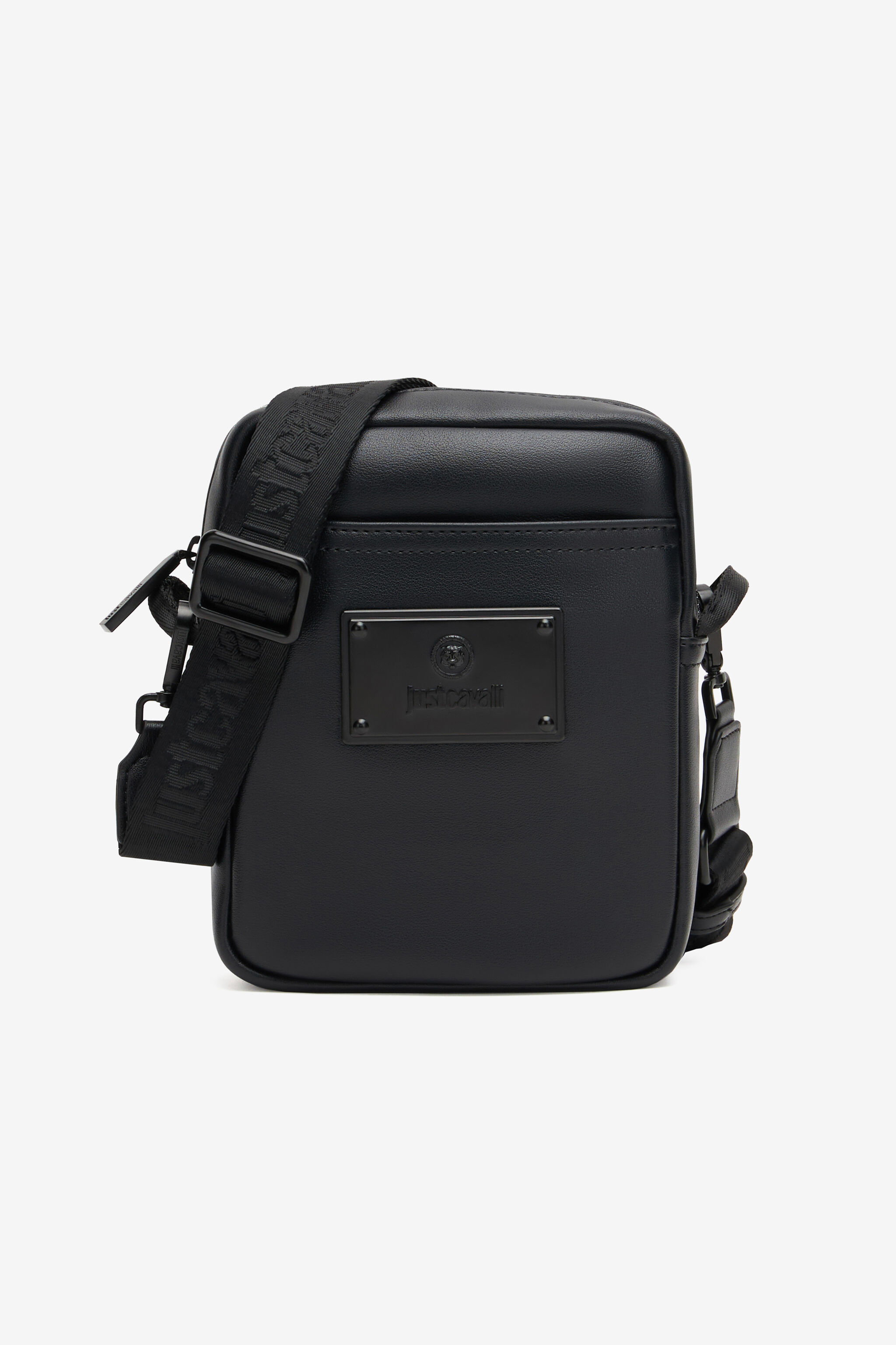 Man Shoulder Bag in BLACK da Uomo Roberto Cavalli
