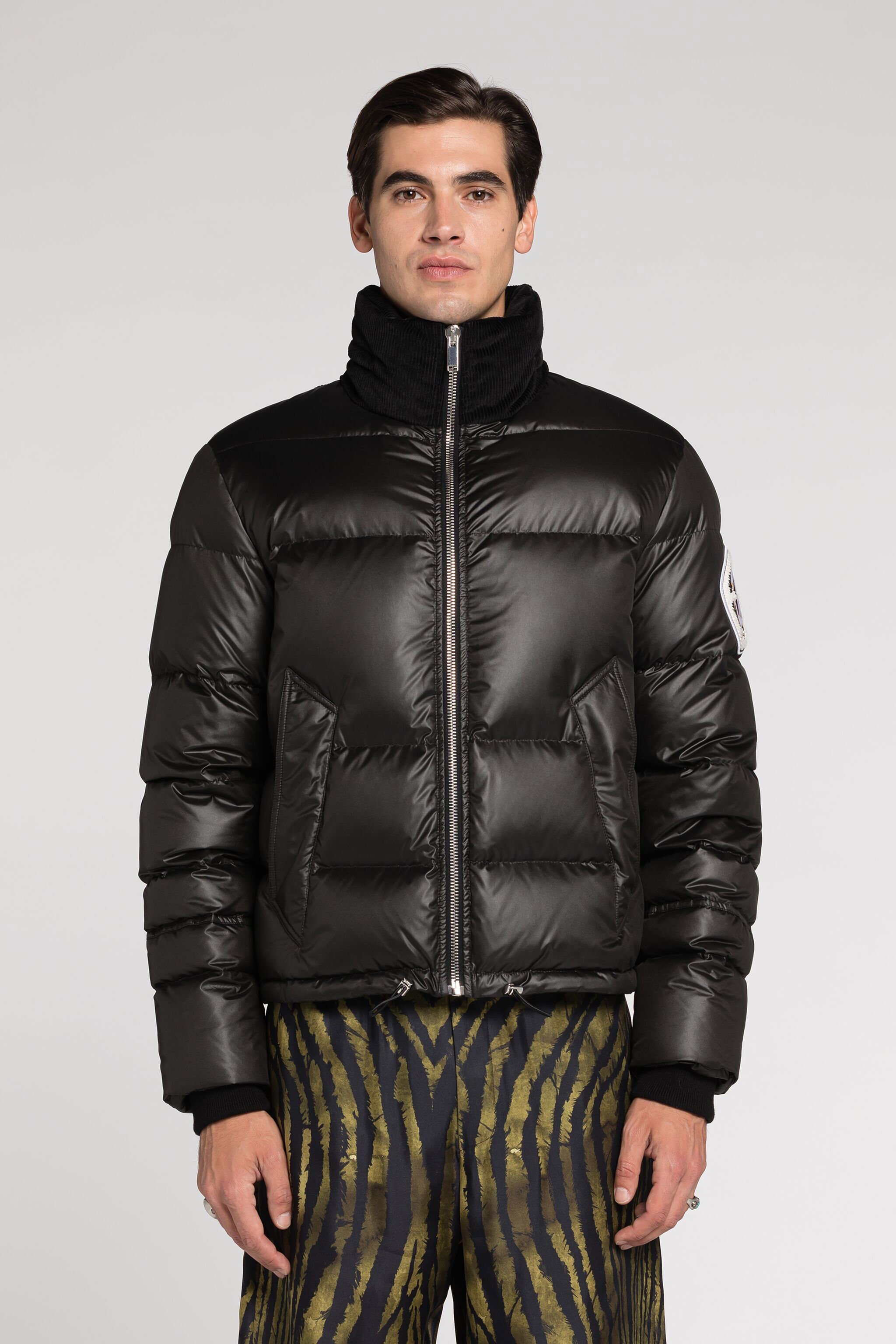 RC Mirror Snake Padded Jacket Black RRT802-SB085