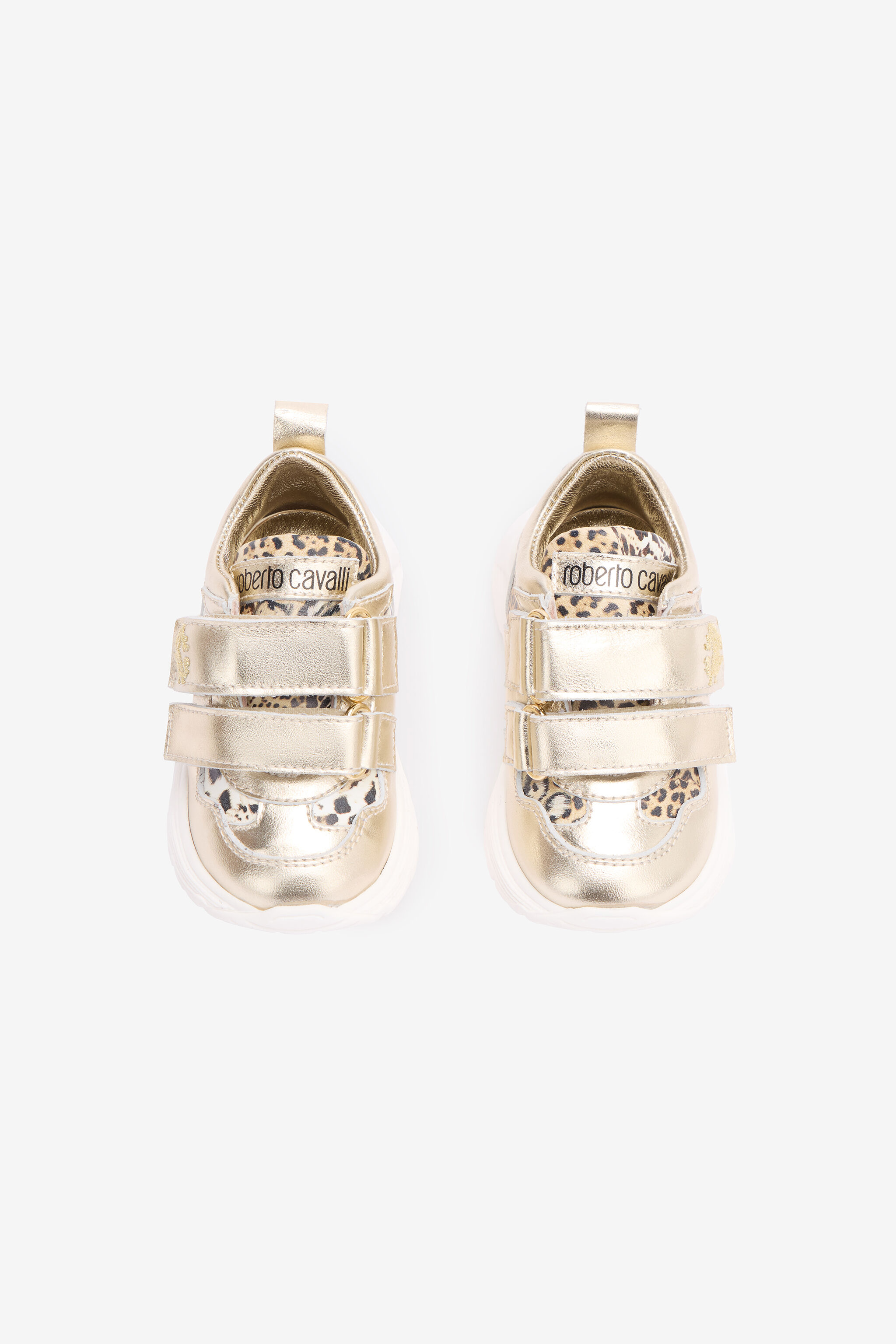 JU Sneakers Laminate Con Inserti Jaguar Skin GOLD/JAGUAR TJS00S-PZJ49