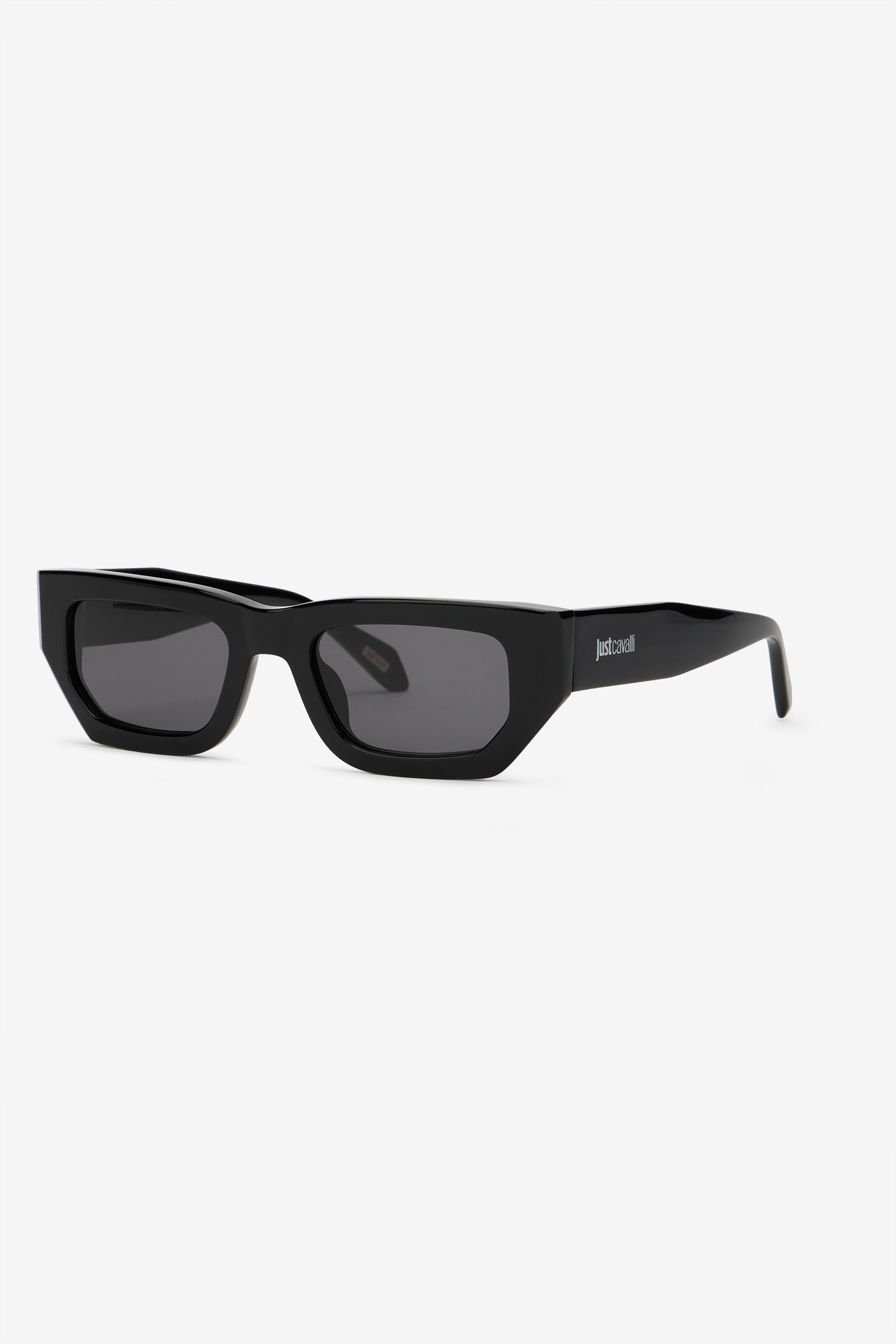 JC Occhiale dal frontale rettangolare JC Occhiale dal frontale rettangolare SHINY BLACK VALD18-ID258