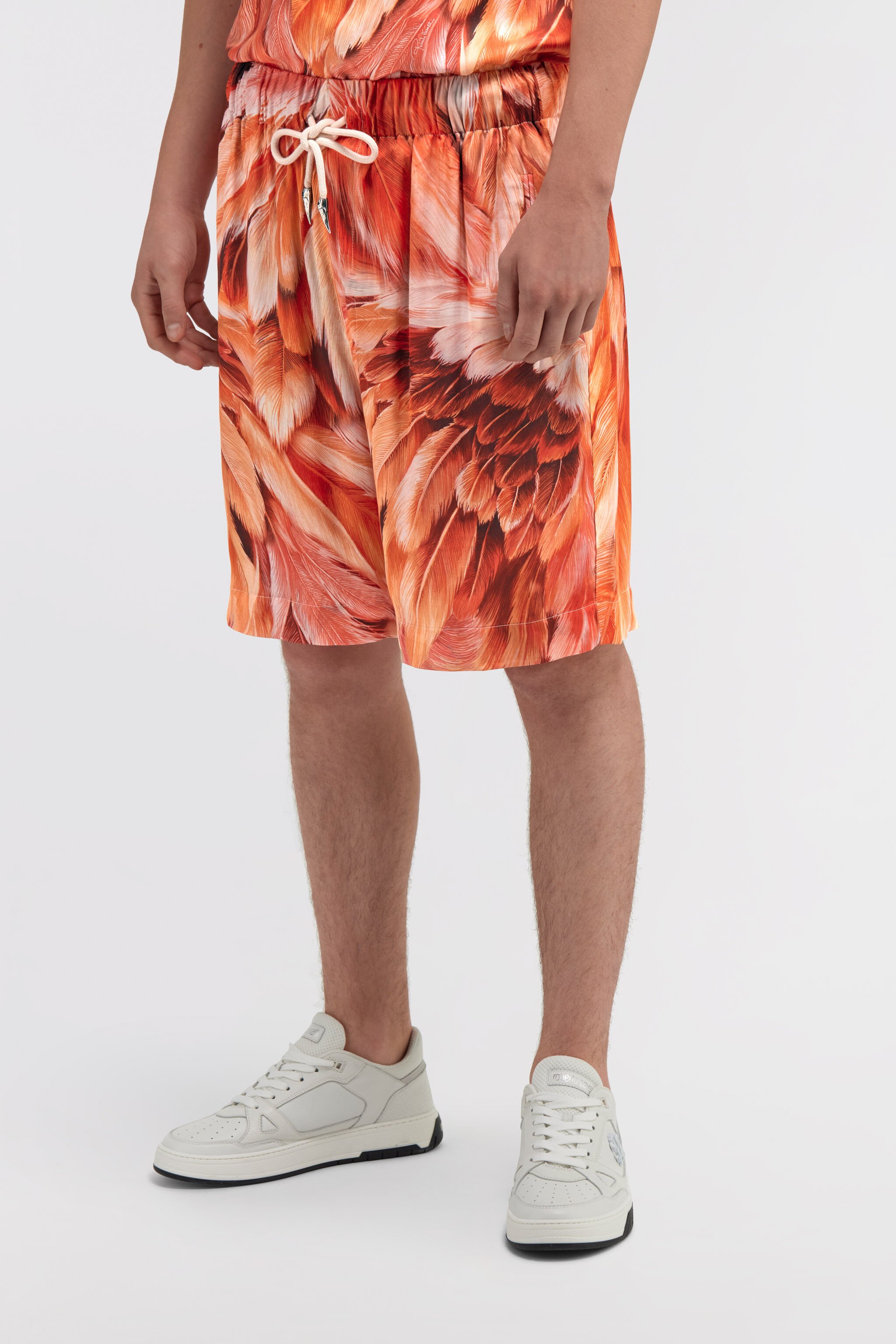 RC Plumange print shorts Orange SMT274-6DL71