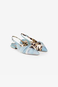 ${brand} Graphic-print slingback ballerinas ${colorDescription} ${masterID}