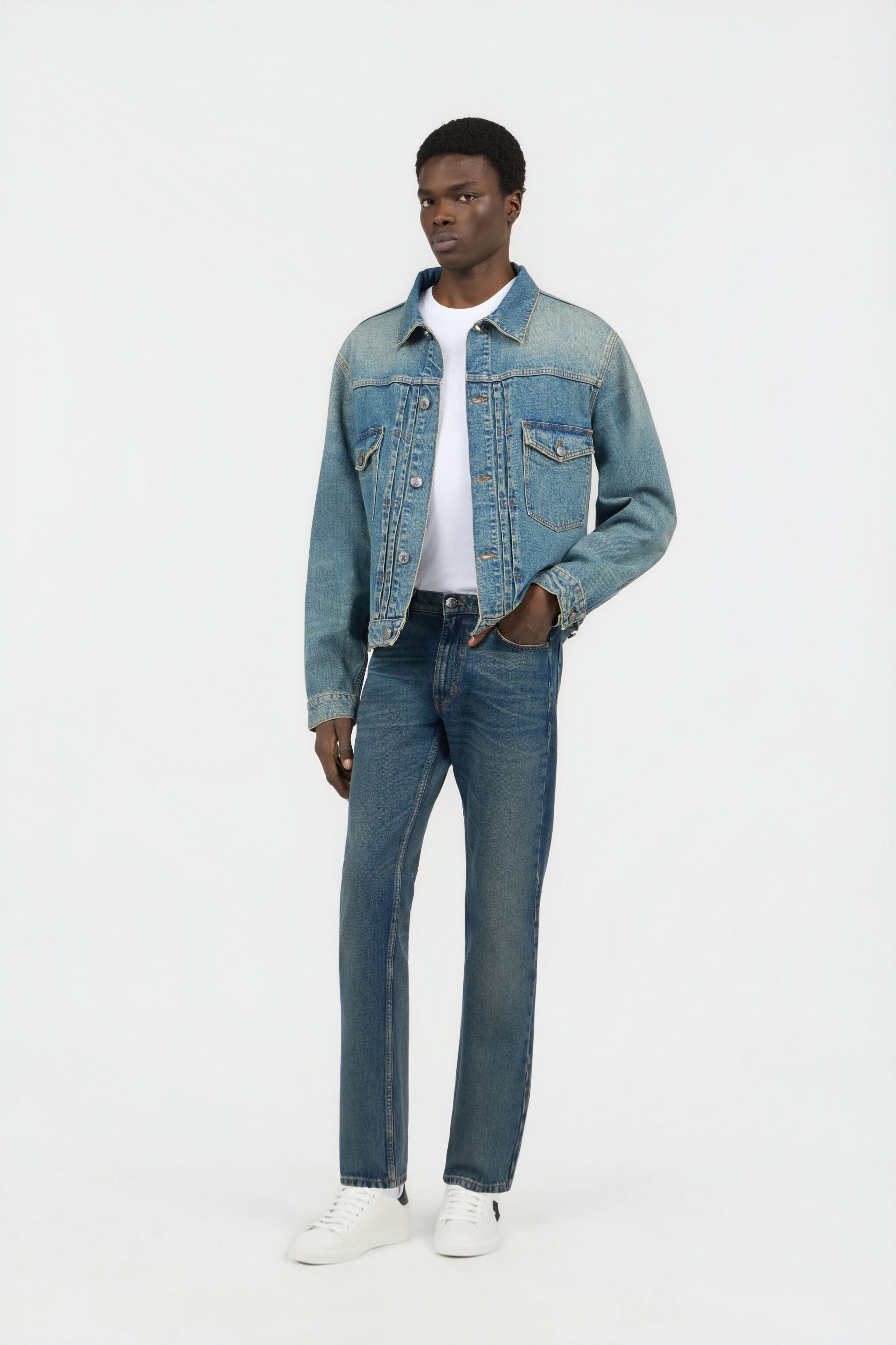 RC Blue Denim Jacket RC Blue Denim Jacket DENIM SOJ40K-DS026