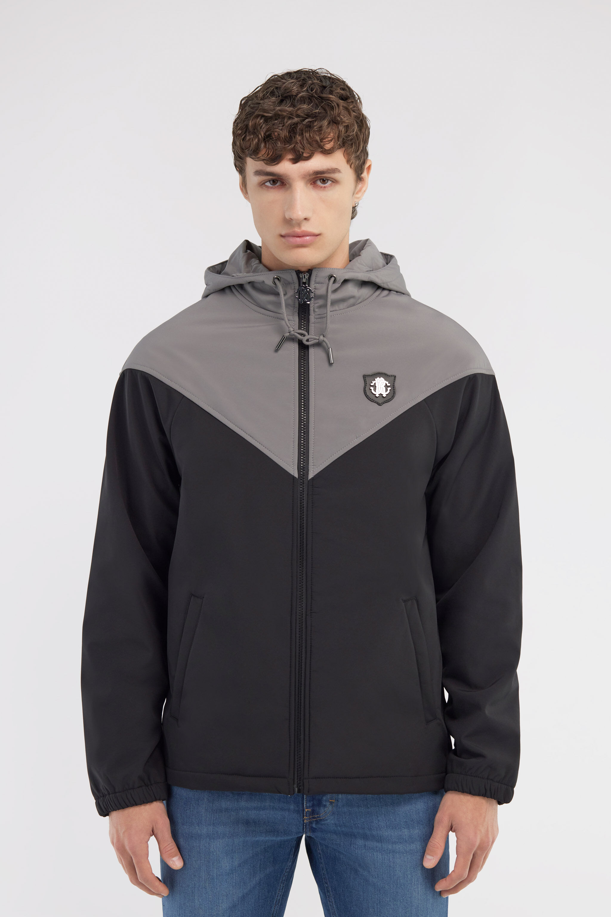 RC Zip-up hoodie with RC Black NOT40L-SB001