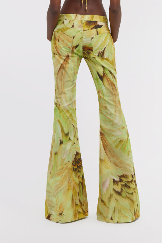 RC Plumage print denim Hellgrün SWJ205-DAL71