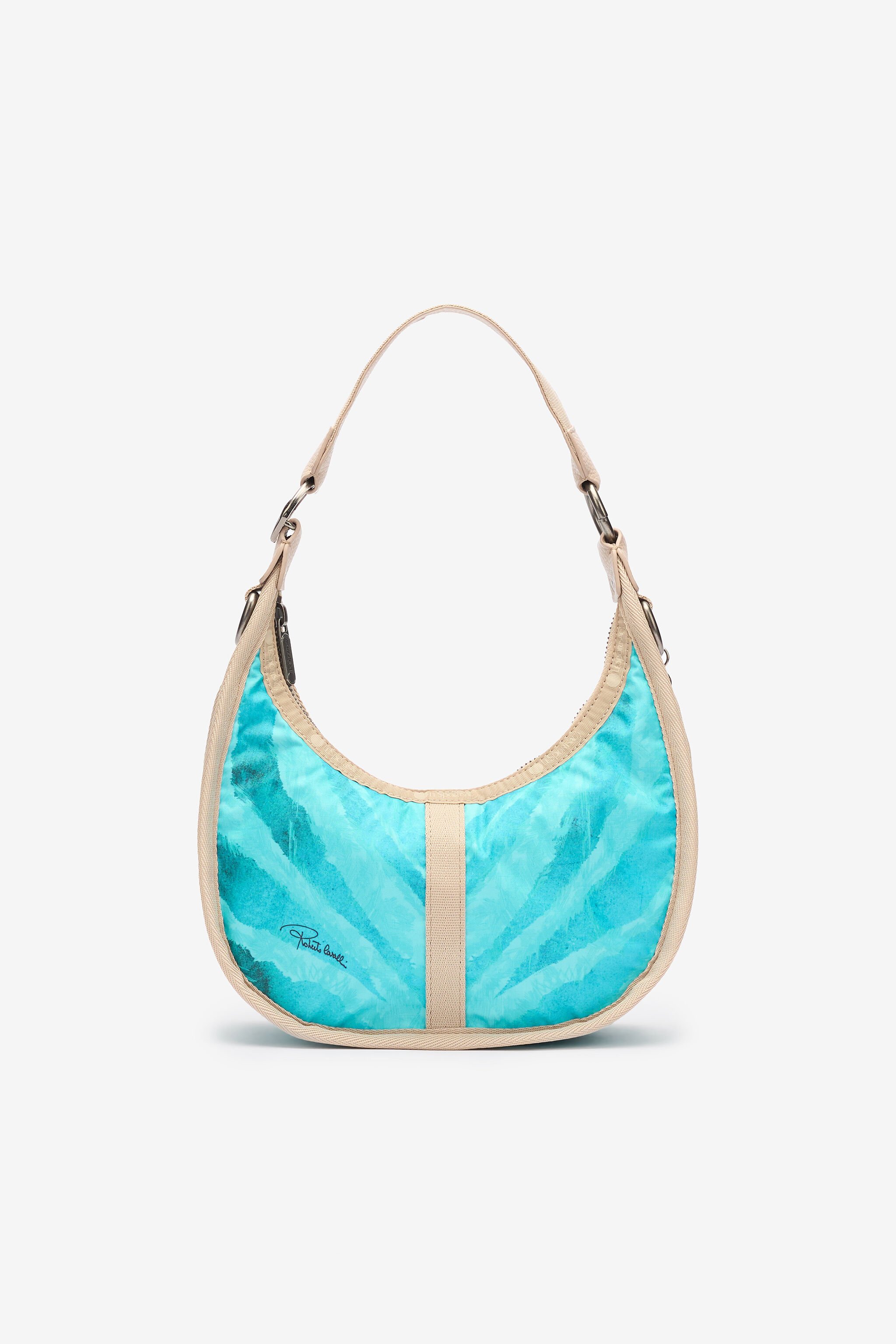 RC Bolso Bologna Pequeño Con Estampado Azul claro ULL007-IL019