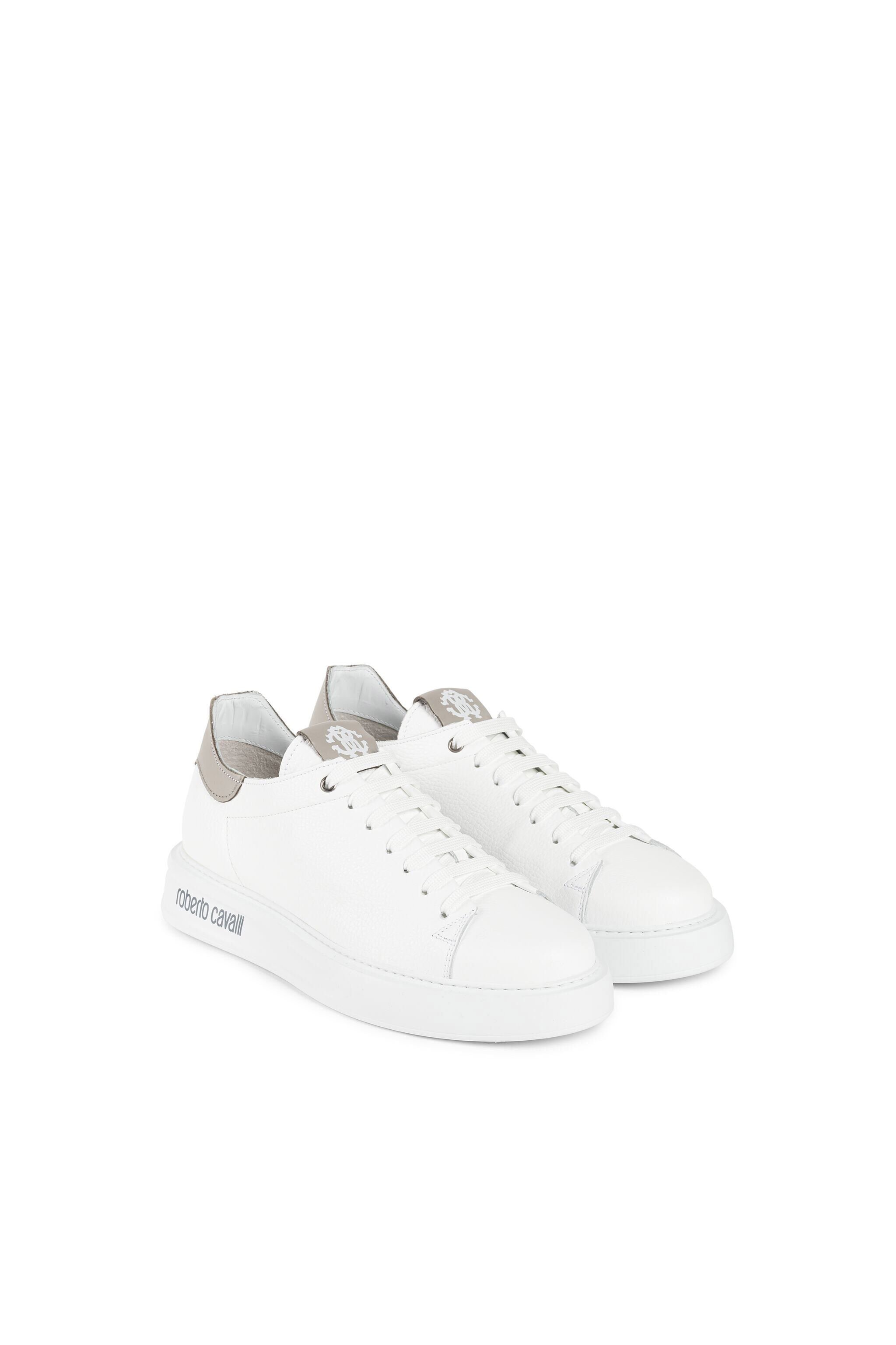 RC RC Monogram Sneakers Blanc/Gris KOS00H-PNO03