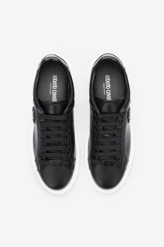 RC Black Leather Sneaker Schwarz POS00D-PZ085