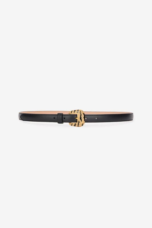 RC Slim Solid Color Belt with Jewel Buckle RC Slim Solid Color Belt with Jewel Buckle Black VKC006-PZ796