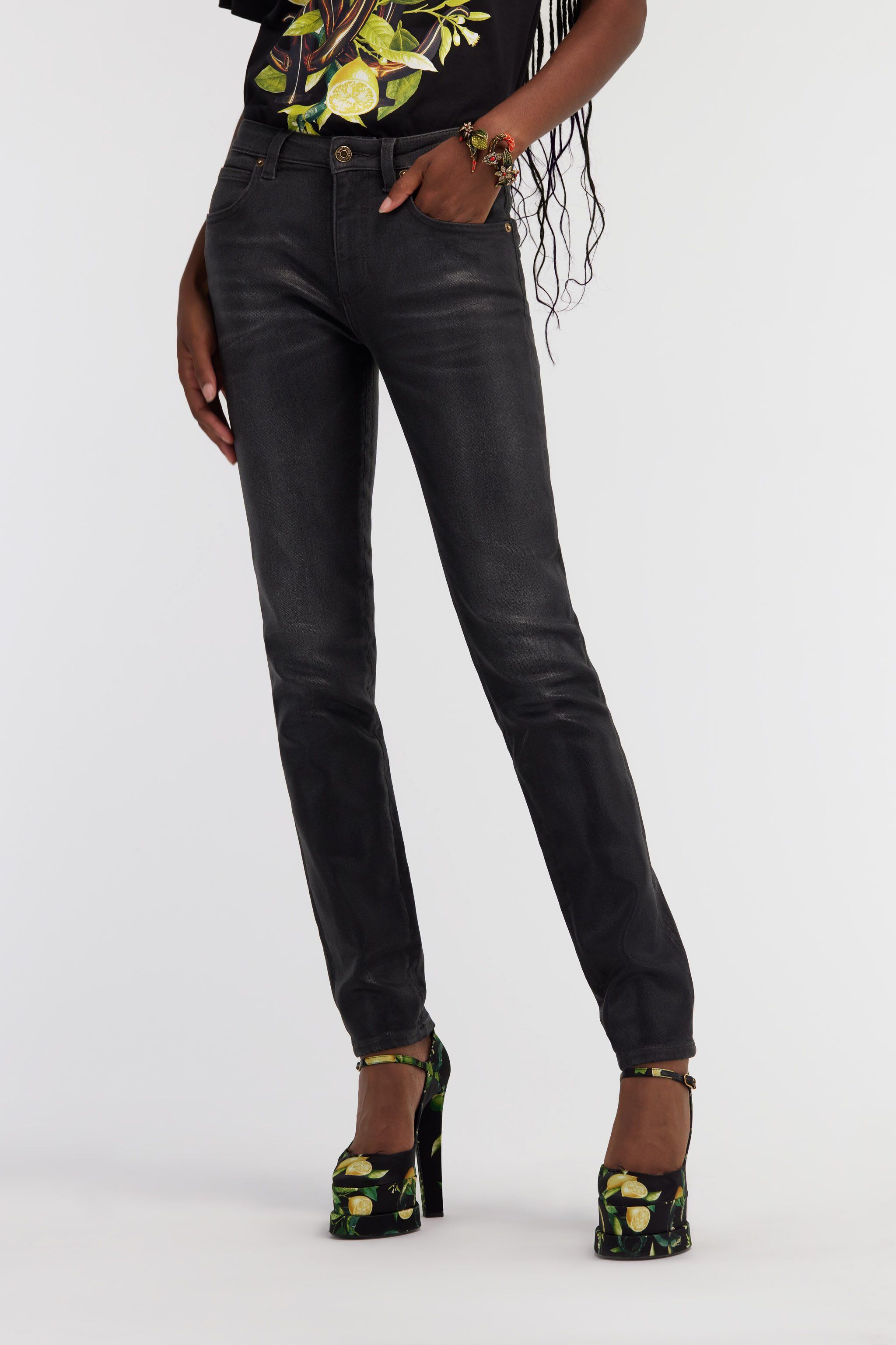 RC Skinny jeans Black SKJ232-DS004