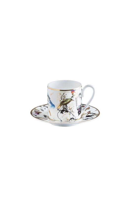 HO GARDEN'S BIRDS COFFEE CUPS GIFT SET (2 pieces) VARIANTE UNICA EWLBCD-CCR01