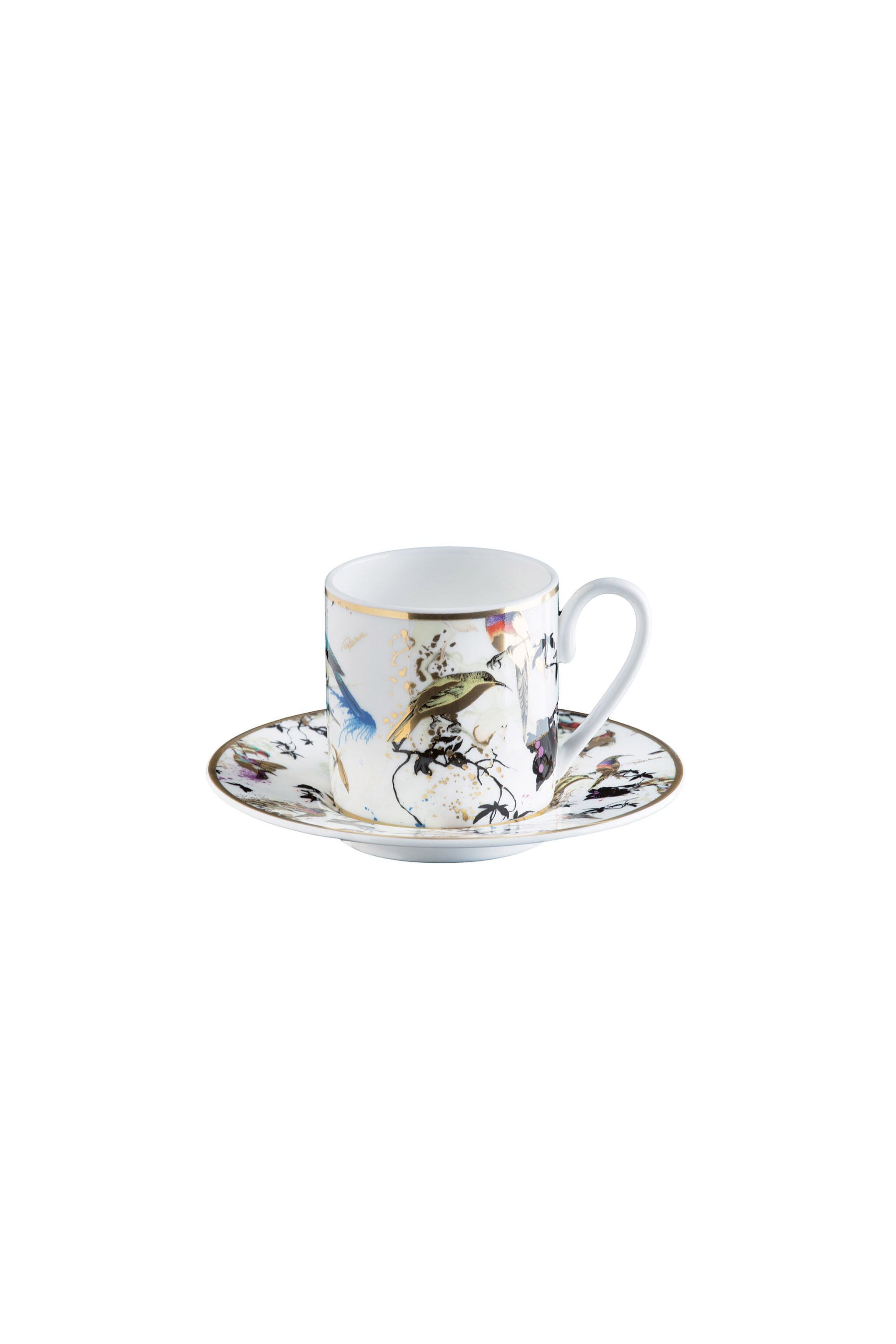 HO GARDEN'S BIRDS COFFEE CUPS GIFT SET (2 pieces) VARIANTE UNICA EWLBCD-CCR01