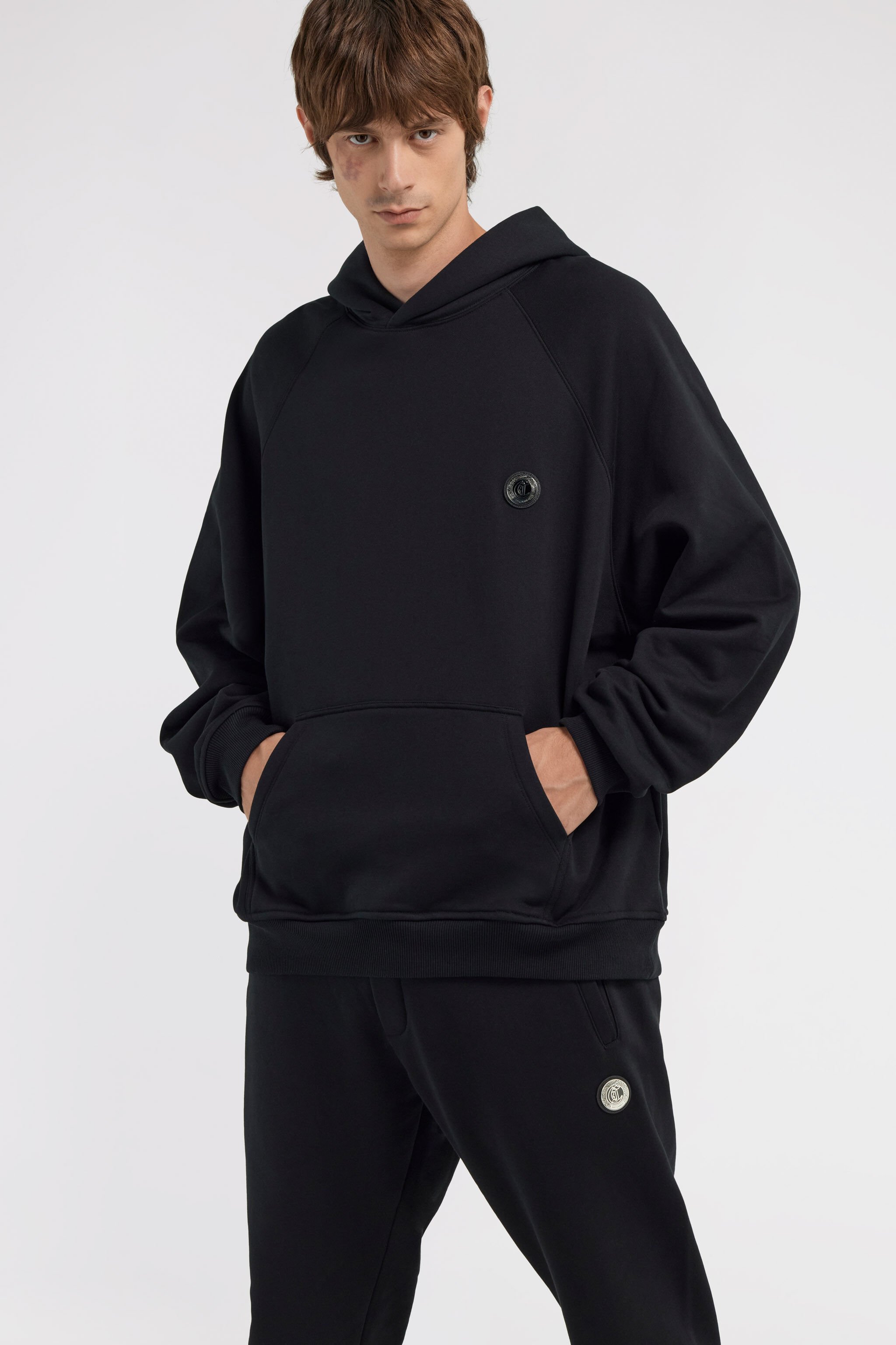 JC Just Cavalli Sweatshirt Black TFT049-TF066