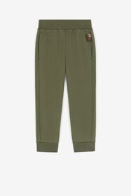 JU Sporthose mit Logo Dunkelgrün RJT227-CF050