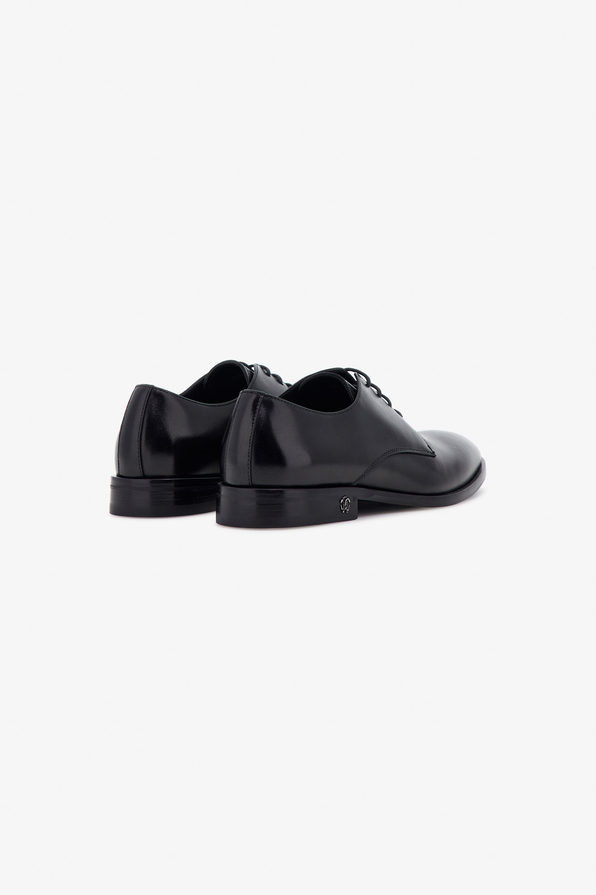 RC Negro Zapatos Con Cordones Monogram RC RC Negro Zapatos Con Cordones Monogram RC Negro TRS031-PZ03A