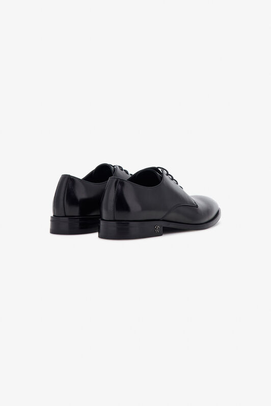 RC Negro Zapatos Con Cordones Monogram RC RC Negro Zapatos Con Cordones Monogram RC Negro TRS031-PZ03A