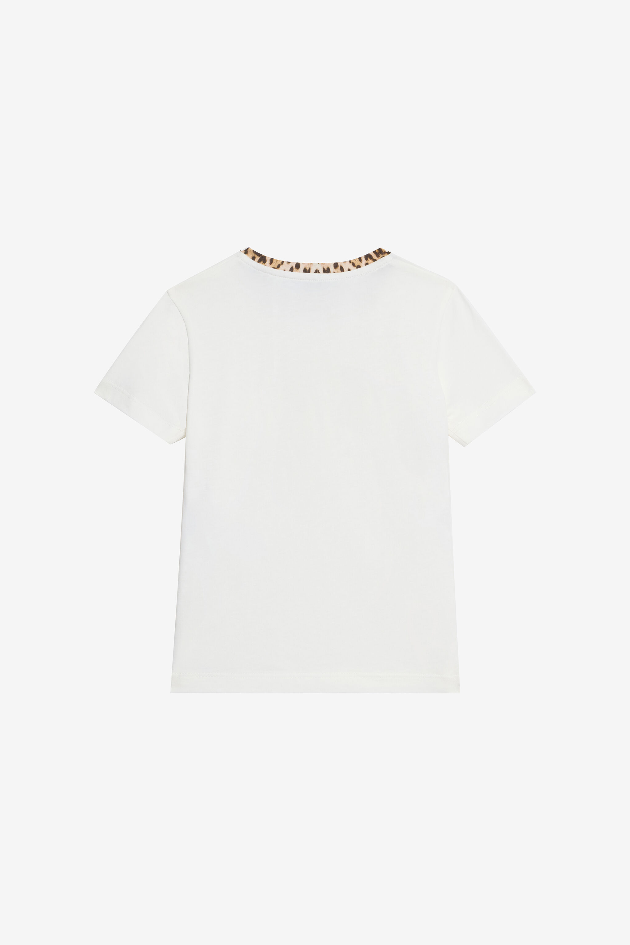JU Milk White T-Shirt with RC Monogram MILKY WHITE VJT62H-JD001