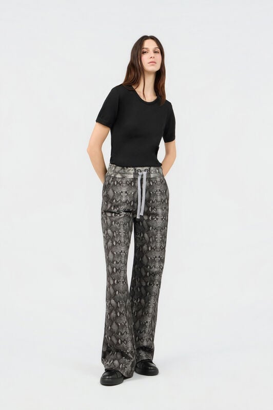 RC Python Print Trousers PYTHON DARK GREY SOT20I-CF050