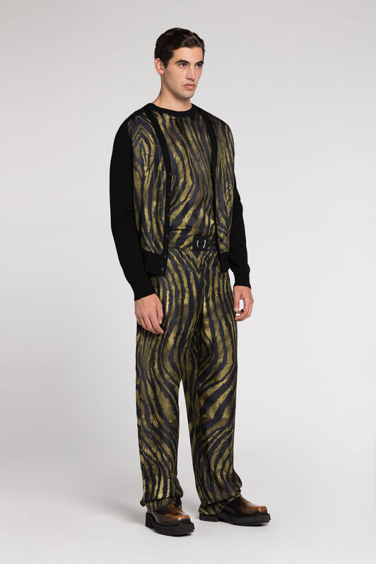 RC Freedom-Print Cardigan GREEN RRM604-MW001