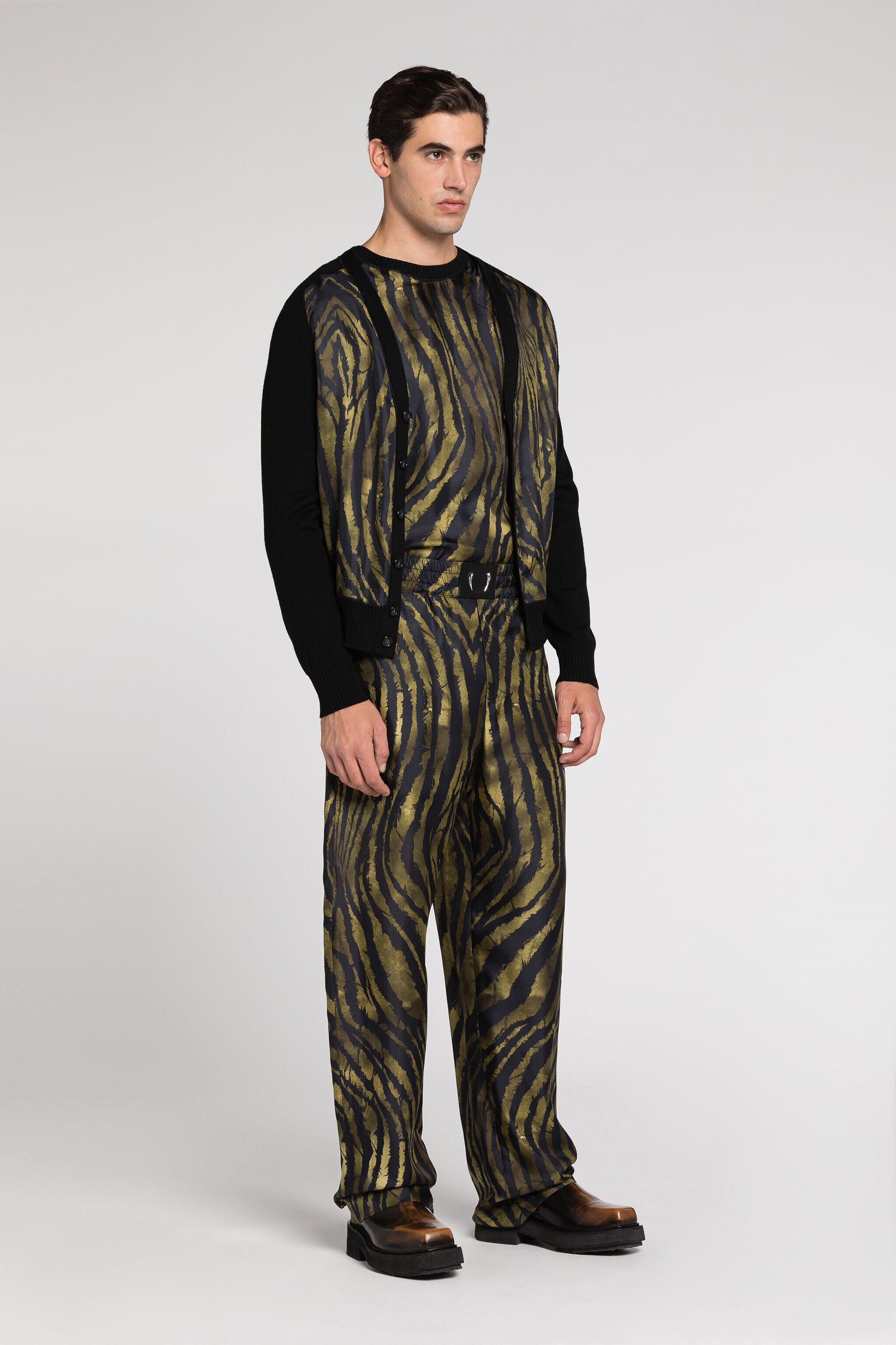 RC Freedom-Print Cardigan GREEN RRM604-MW001